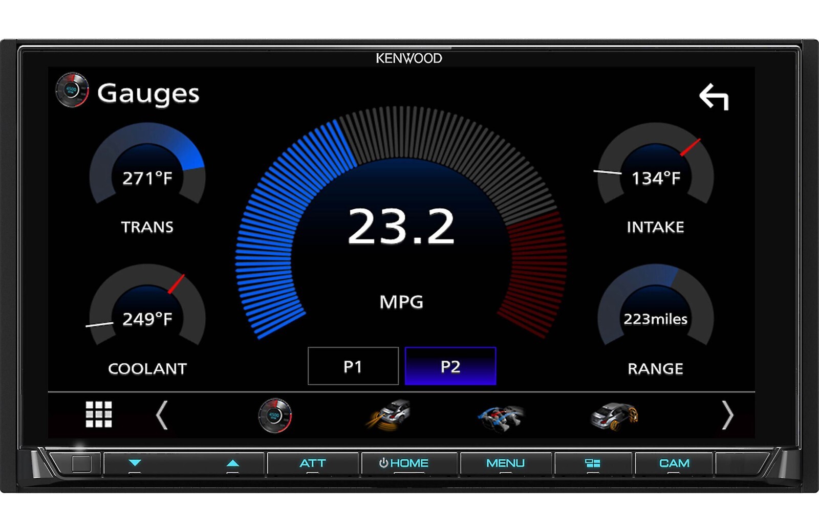 Kenwood DMX958XR Wireless Apple CarPlay Android Auto Multimedia HD Radio XM HDMI