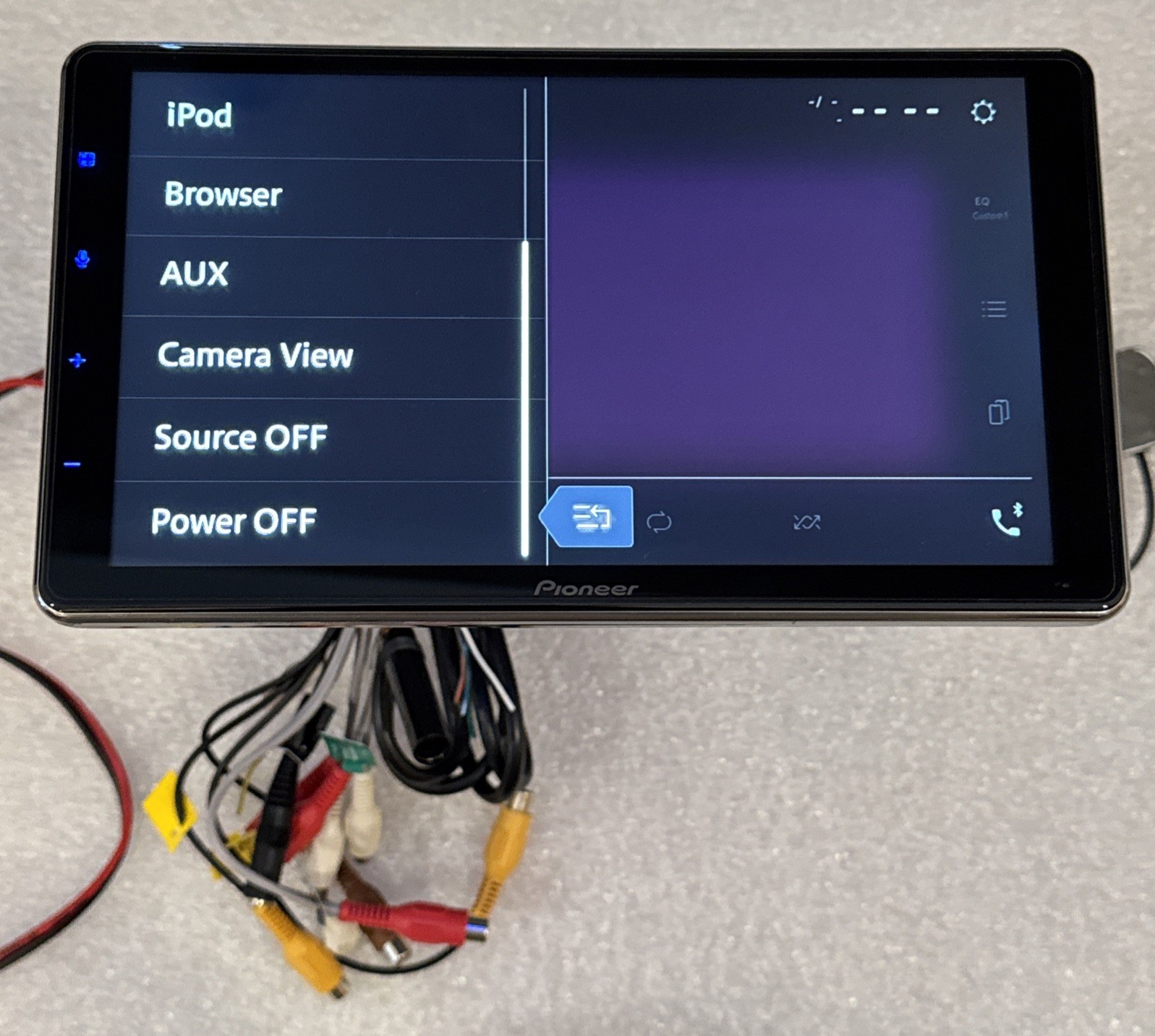PIONEER DMH-WT7600NEX NAVIGATION TOUCHSCREEN Bluetooth Apple Android Radio