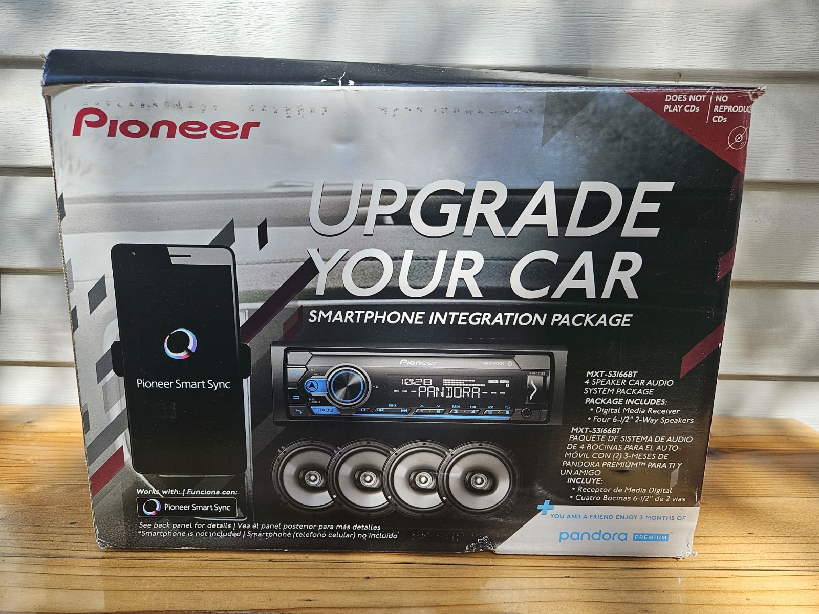 Pioneer MVH-S310BT Bluetooth Stereo + 4 TS-165P Speakers + RP3-GM12 GM Interface