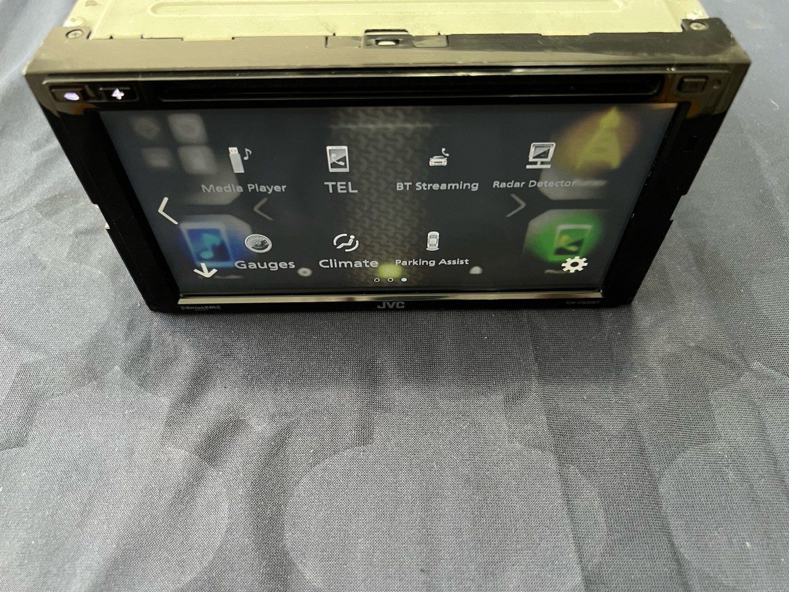 ⭐️Pre-Owned,TESTED⭐️ JVC APPLE CARPLAY|BT|USB|CD|DVD|AM/FM-(KW-V830BT)