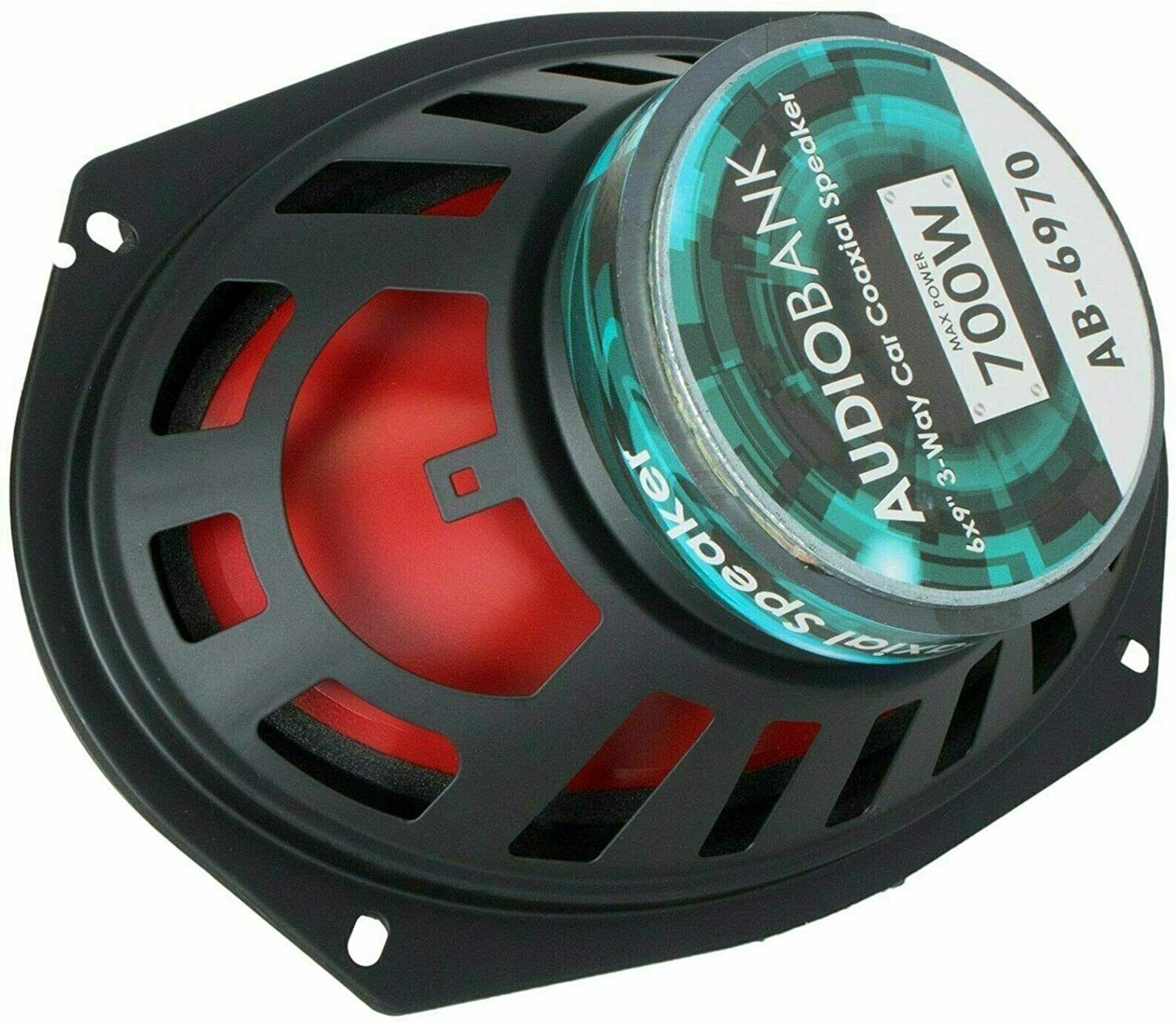 Soundstream VCD-21B CD Player Receiver+ 4x Audiobank AB-6970 & AB-1670 Speakers