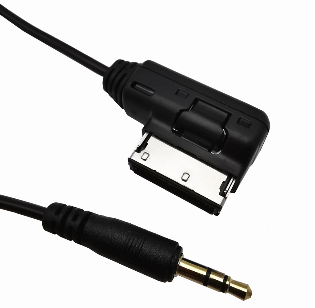 AMI MMI AUX Adapter Cable 3.5mm Jack Aux-IN Music Interface MP3 Audio Cable1.8m