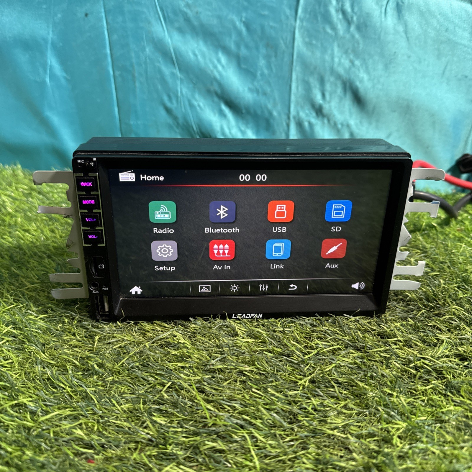 Leadfan Car Stereo Multimedia Player MP5 and Radio Receiver bluetooth