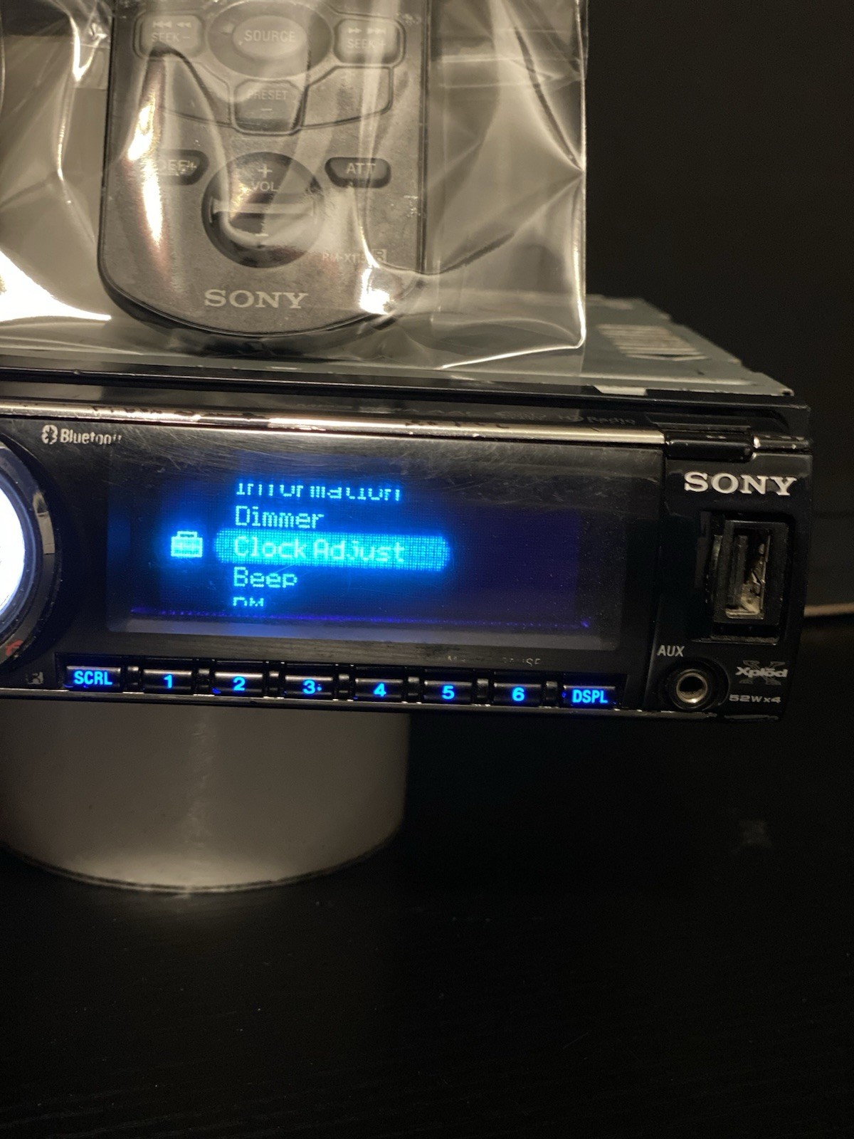 🔥✅SUPER RARE BLUETOOTH SONY CDX WORKING PERFECTLY ✅🔥