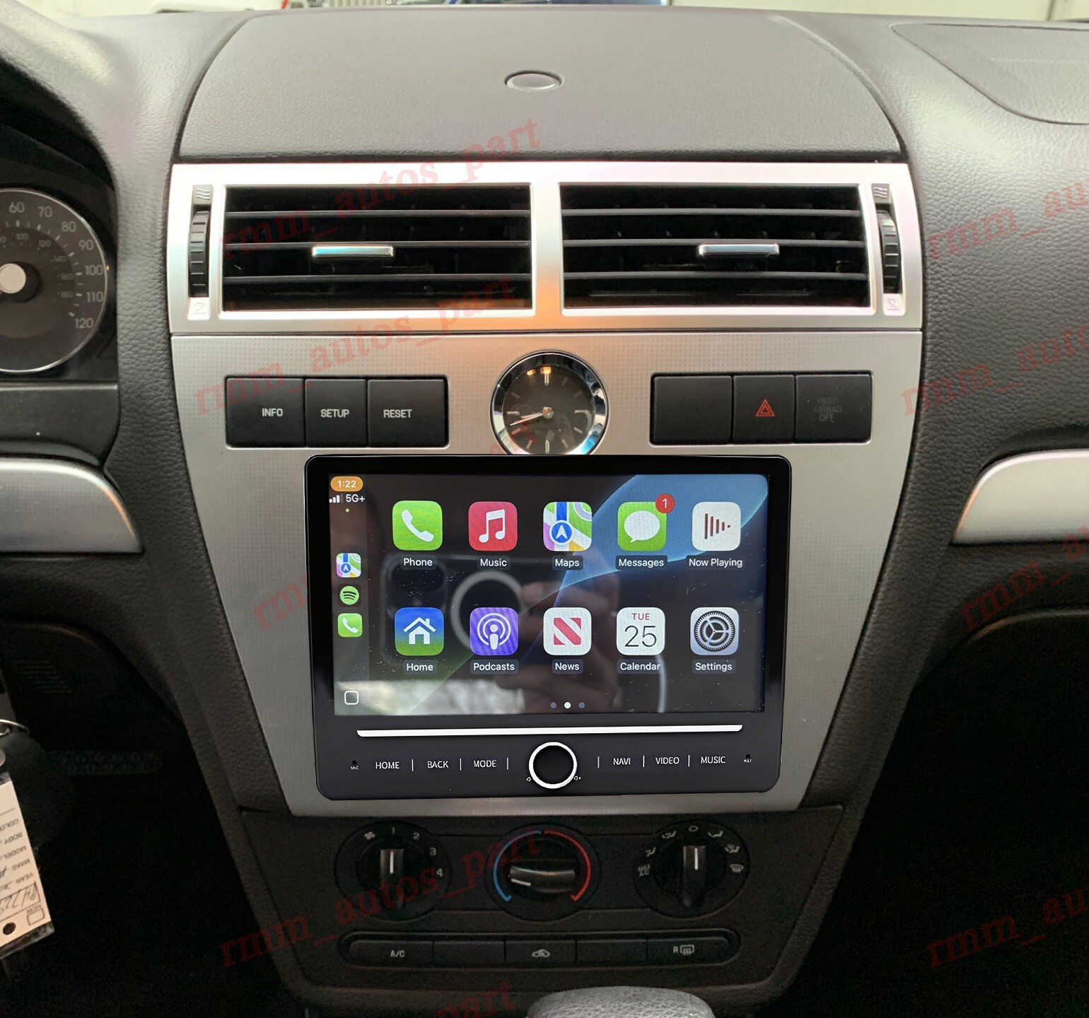For Mercury Milan 2006-2009 10.1″ Android 14.0 Car Radio Stereo GPS FM CARPLAY
