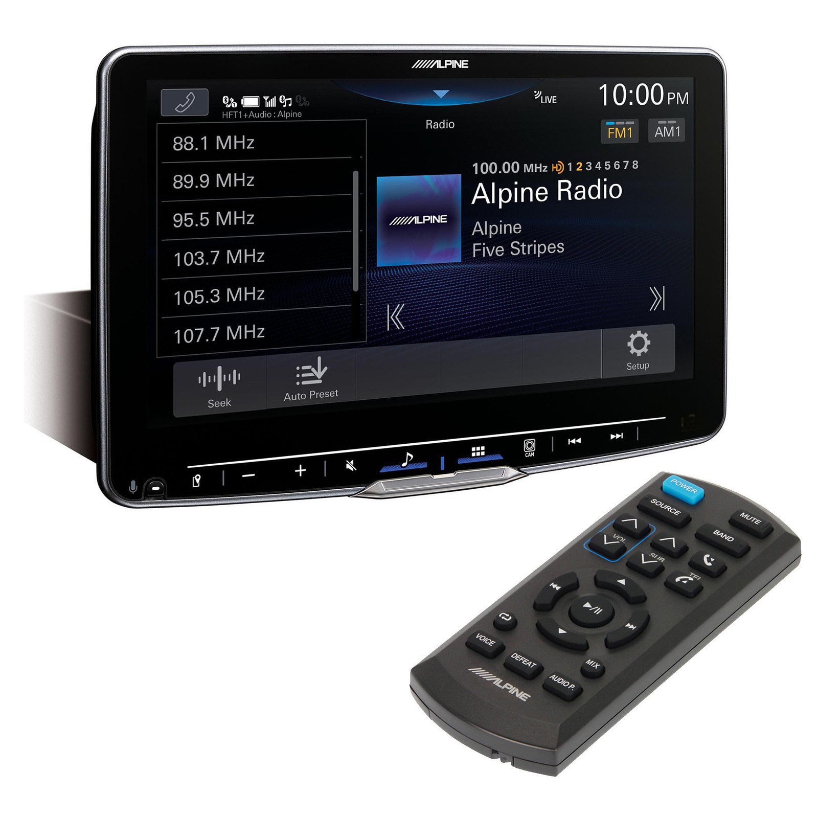 Alpine iLX-F511 Halo11 Receiver & RUE-4360 Remote Bundle – Digital Multimedia