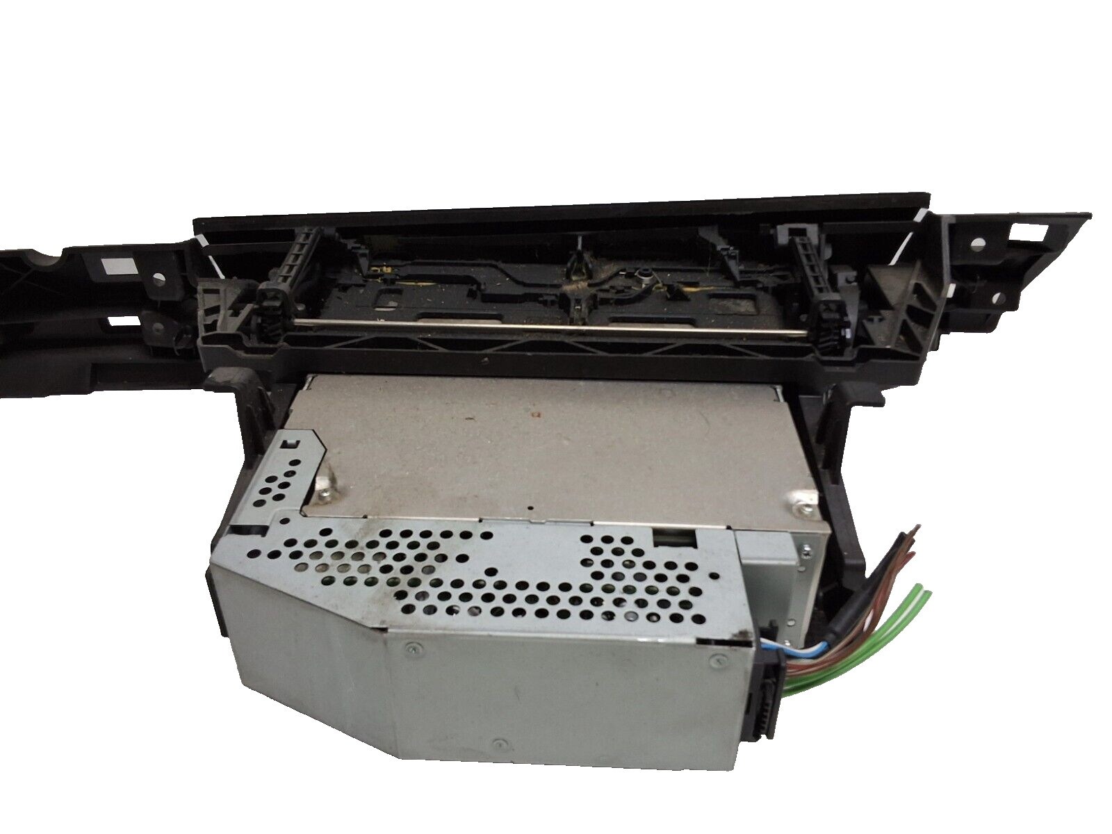 07 08 09 10 BMW 750i X5 6 disc DVD player above glove box 9119798-05