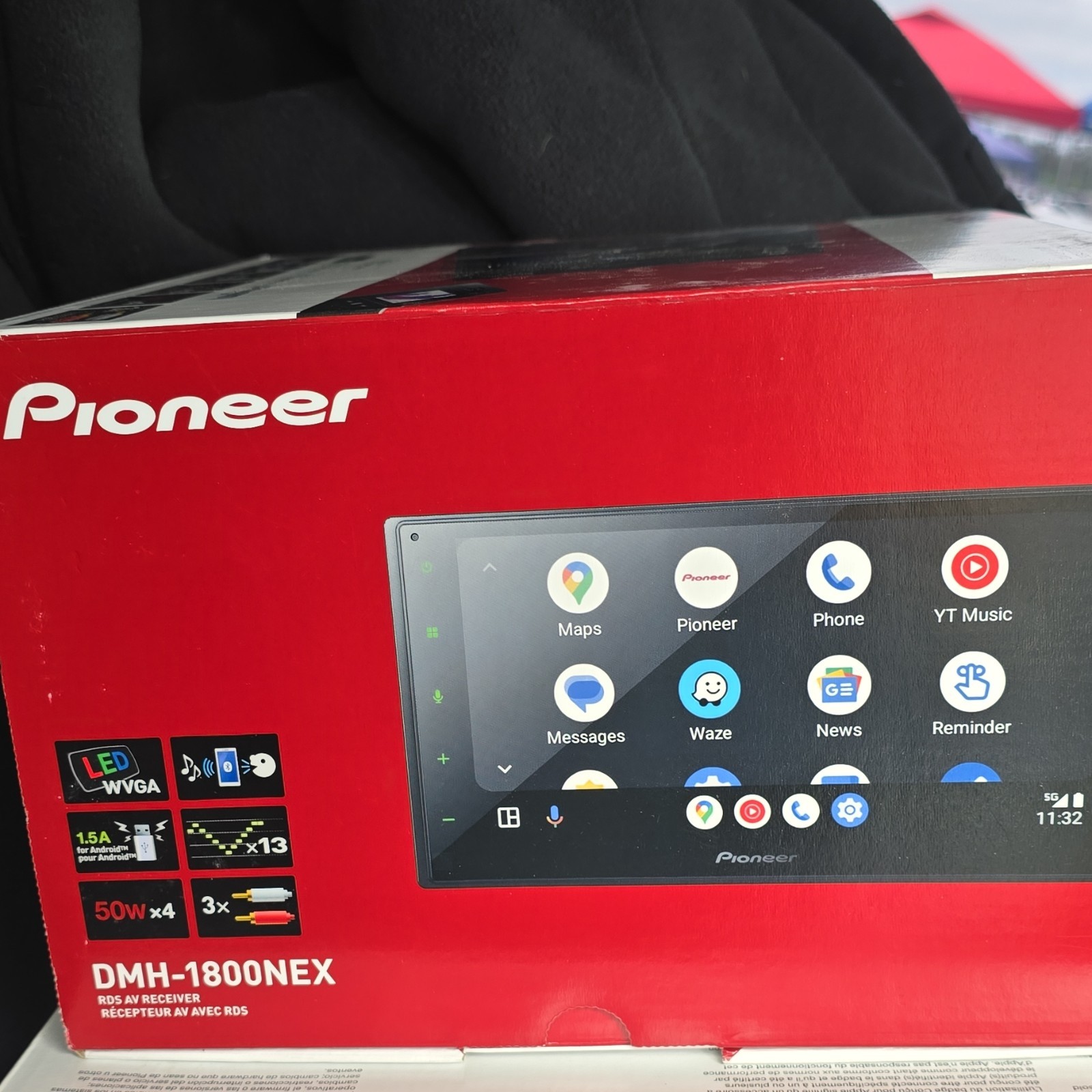 Radio Stereo Pioneer Bluetooth Audio DMN-1800NEX RDS AV RECEIVER