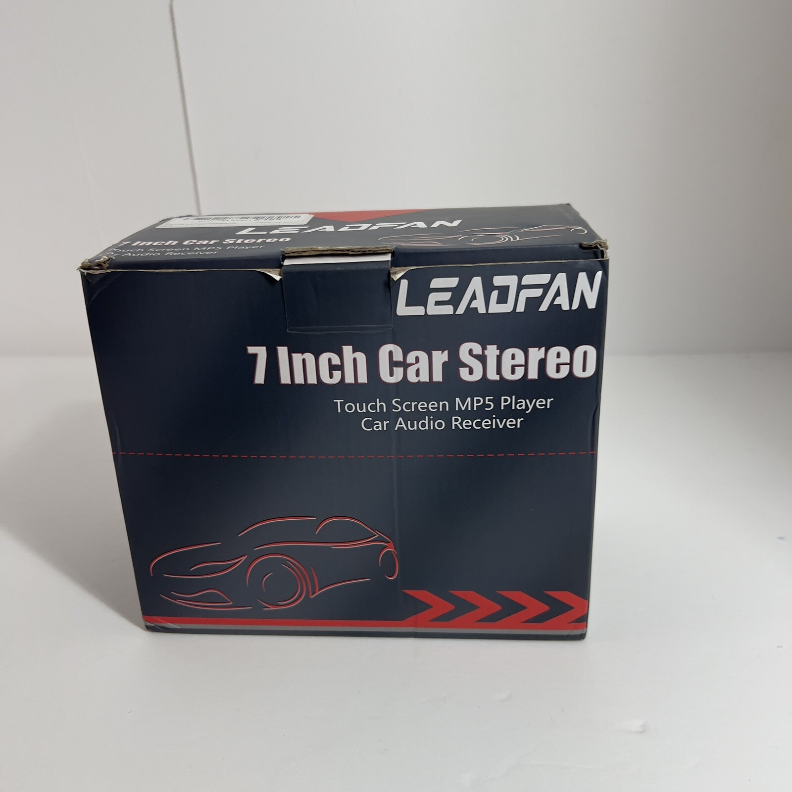 Leadfan Black 7” Car Stereo Touch Screen MP5 Player Car Audio Receiver Open Box