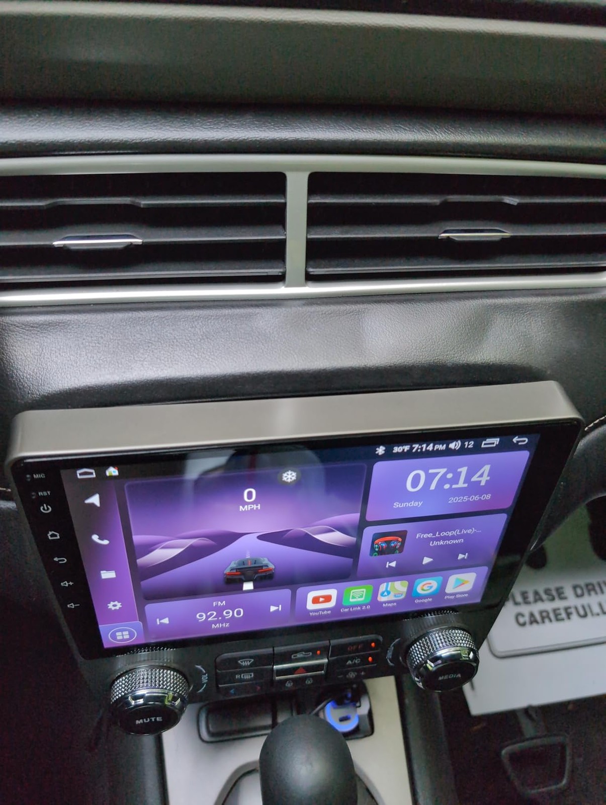 Android Car Radio GPS Stereo Player Apple Carplay For Chevrolet Camaro 2010-2015