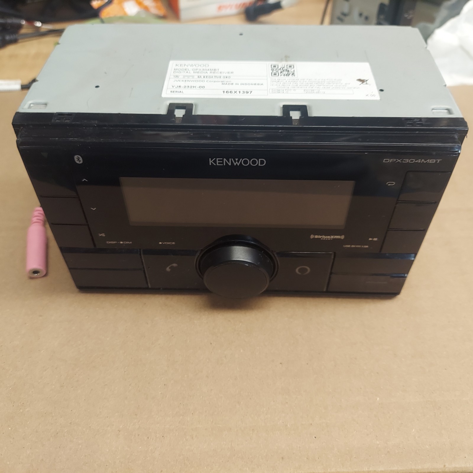 Kenwood DPX304MBT Digital Media Receiver w/Bluetooth Satellite Radio MP3 USB AUX