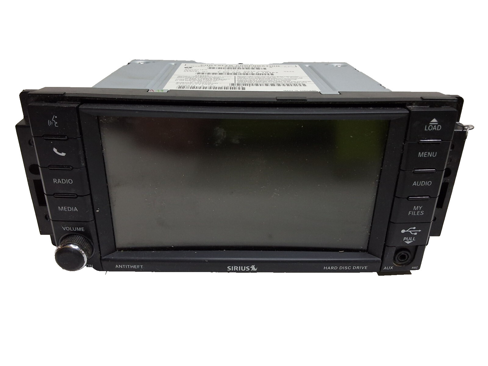 12 13 14 15 16 17 18 19 20 Dodge Chrysler Jeep AM FM XM CD hard drive P05091201A
