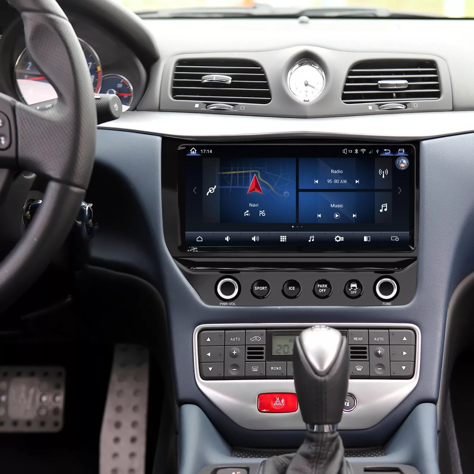 10.3” For Maserati GT GranTurismo 2005-2015 Car Stereo Radio GPS CarPlay 8+256G