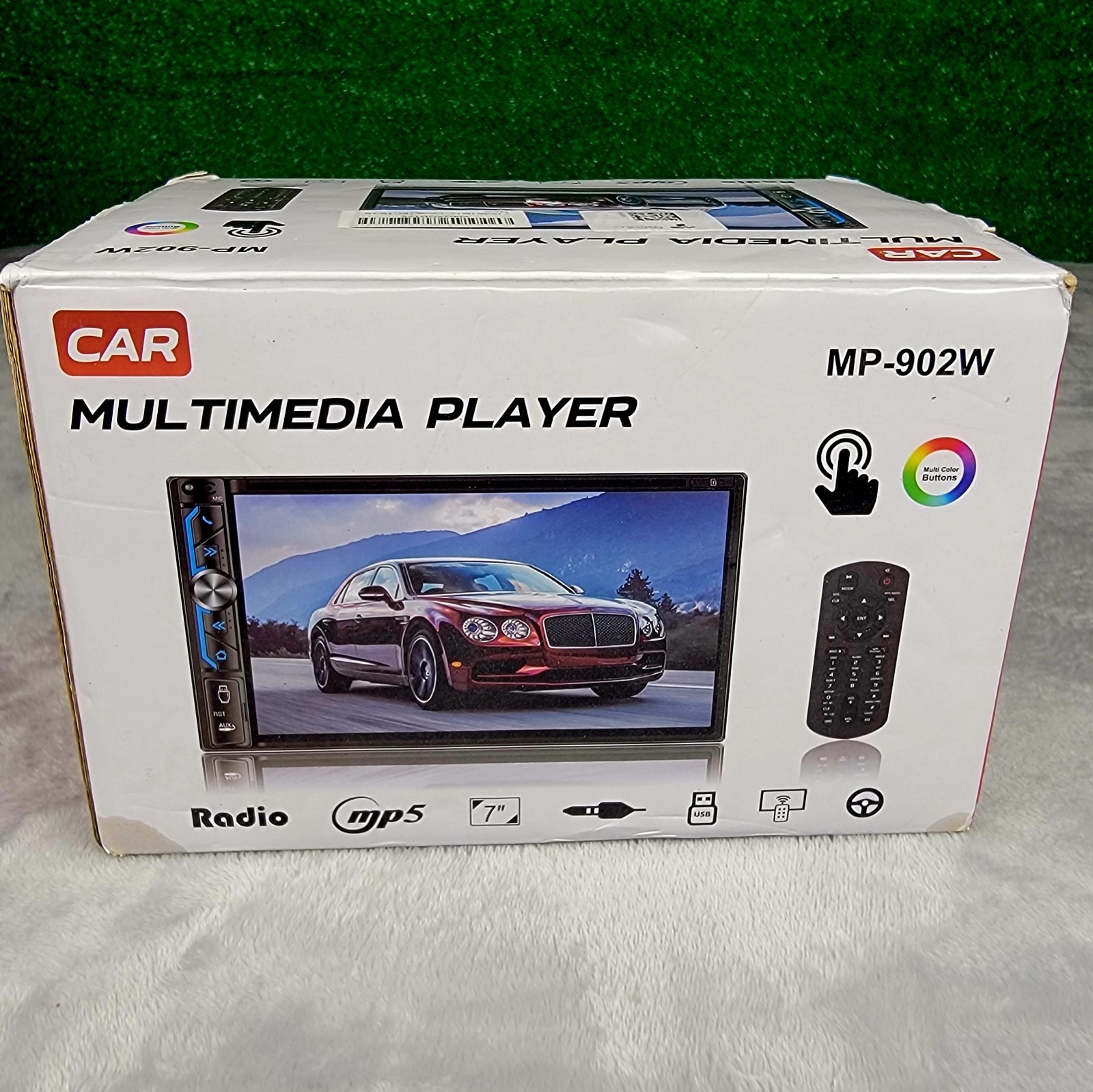7″ Double Din Car Stereo MP5 Player Bluetooth Touchscreen USB AUX FM Radio