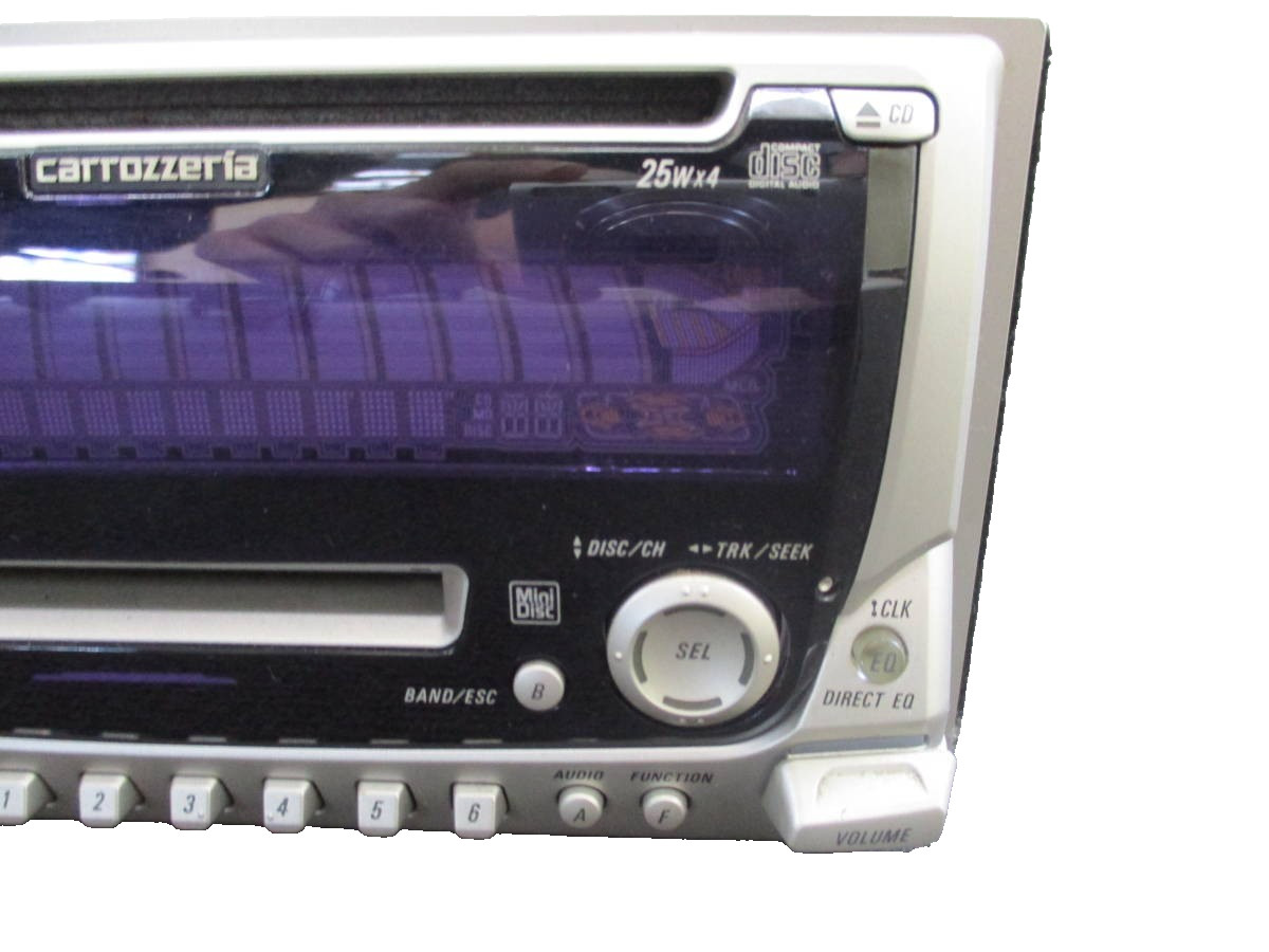 JDM Carrozzeria Pioneer FH-P3006ZY CD MD 2DIN Stereo Receiver Player Retro OEM