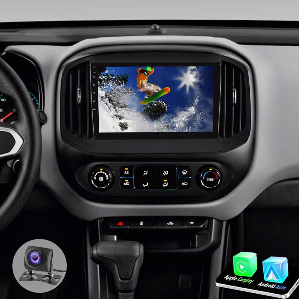 For Chevrolet Colorado 2015-2019 Android 13 Apple CarPlay WiFi Stereo Radio Cam
