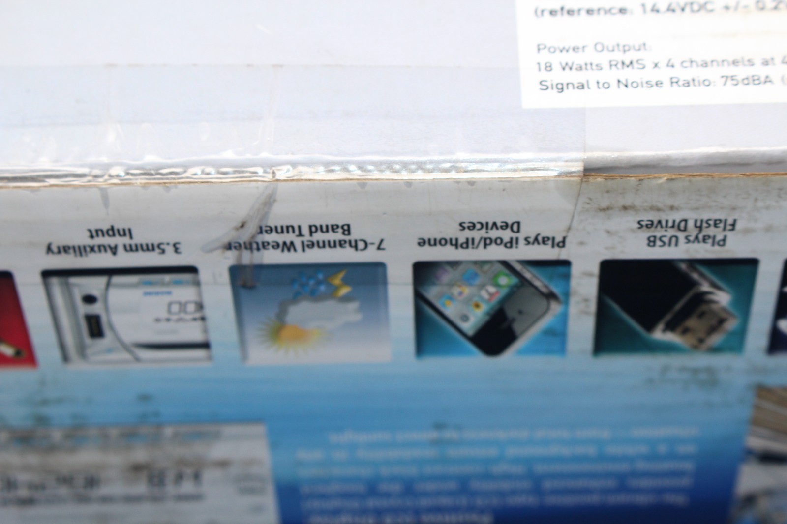 Dual Marine MDMA75 AM/FM/CD/MP3/WMA/Ipod Radio Player boat radio NIB