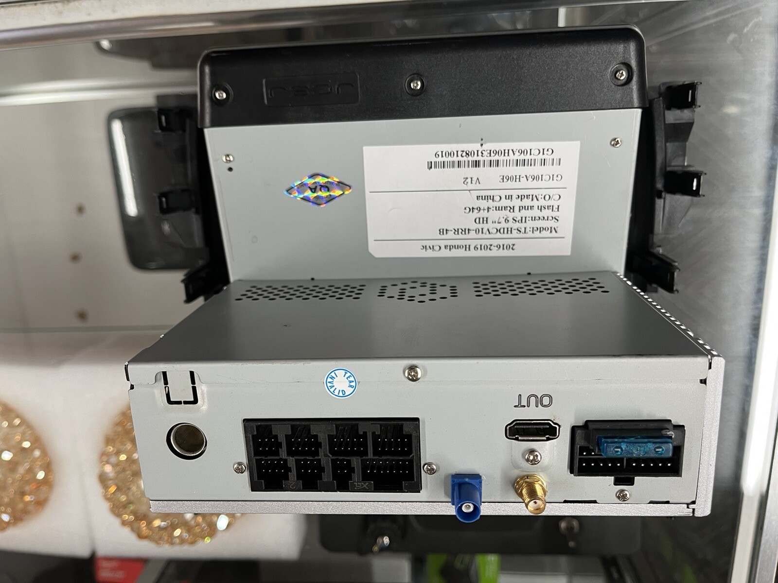LINKSWELL TS-HDCV10-4RR-4B GENERATION 4 T-STYLE RADIO FOR 2016-2019 HONDA CIVIC