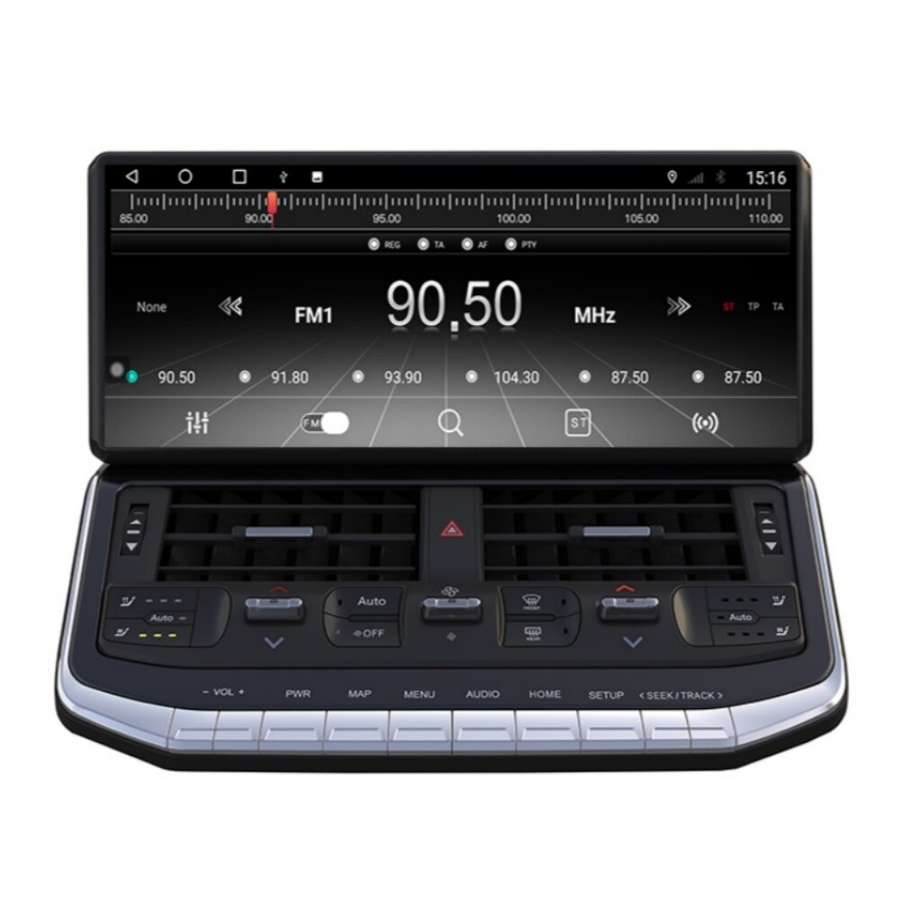 12.3″HD Car Radio for TOYOTA LAND CRUISER LC300 2022 EXR&GXR Stereo SWC BT Music