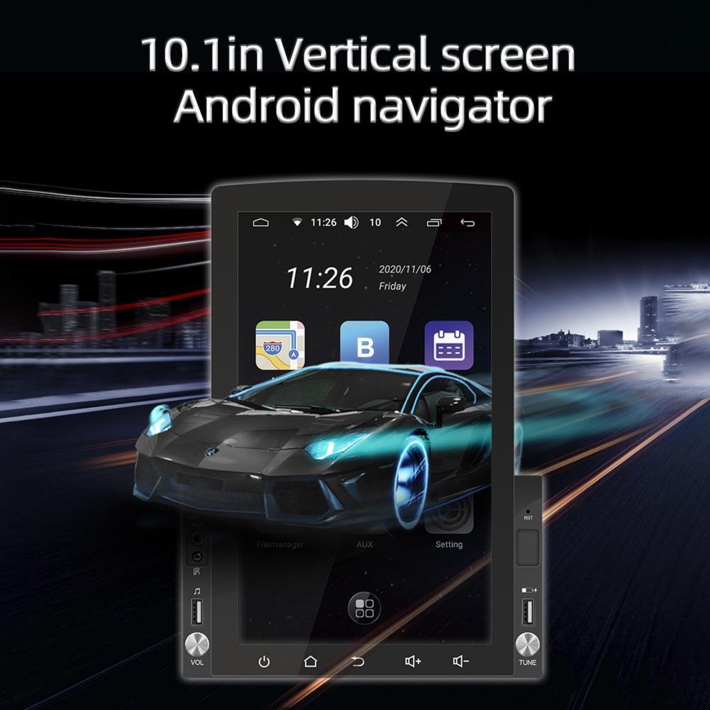 10.1″ 2 Din Car Stereo Radio Android 10 GPS WiFi Vertical Touch Screen FM Player