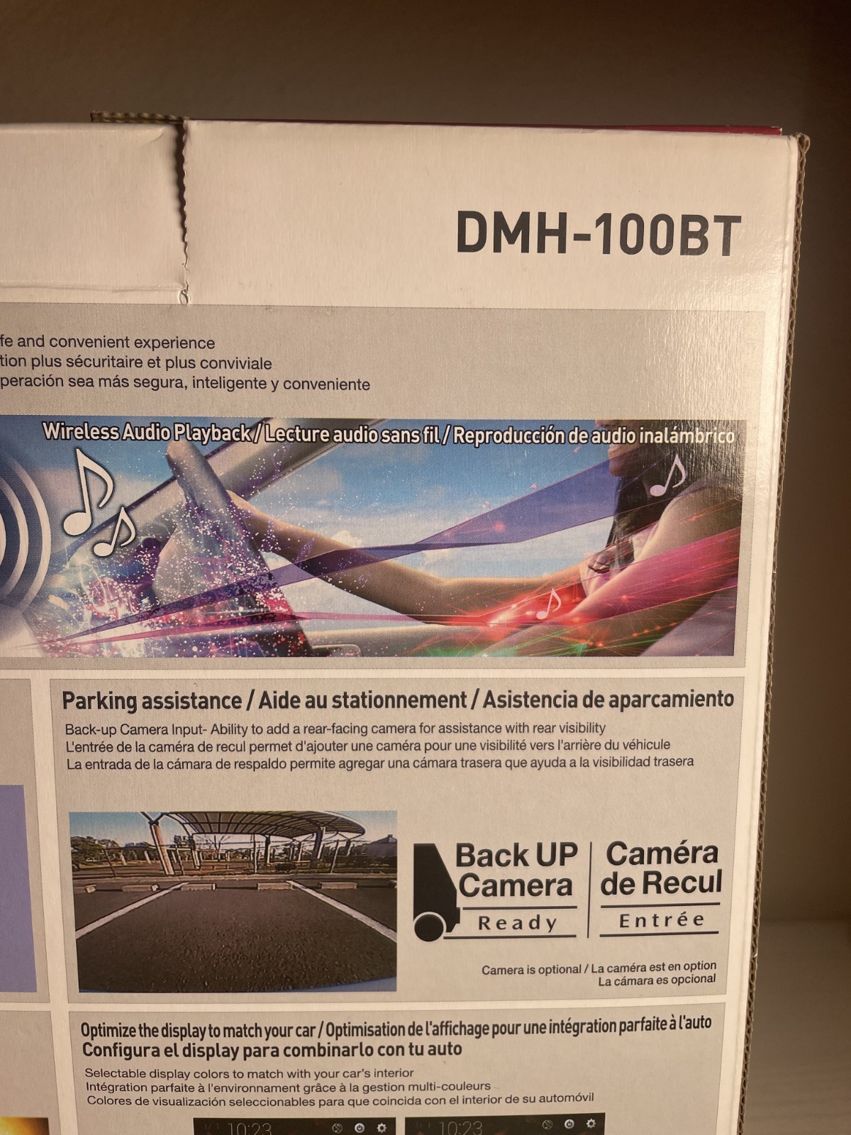 Pioneer DMH-100BT, Touchscreen, Bluetooth, USB, Receiver Stereo BRAND NEW