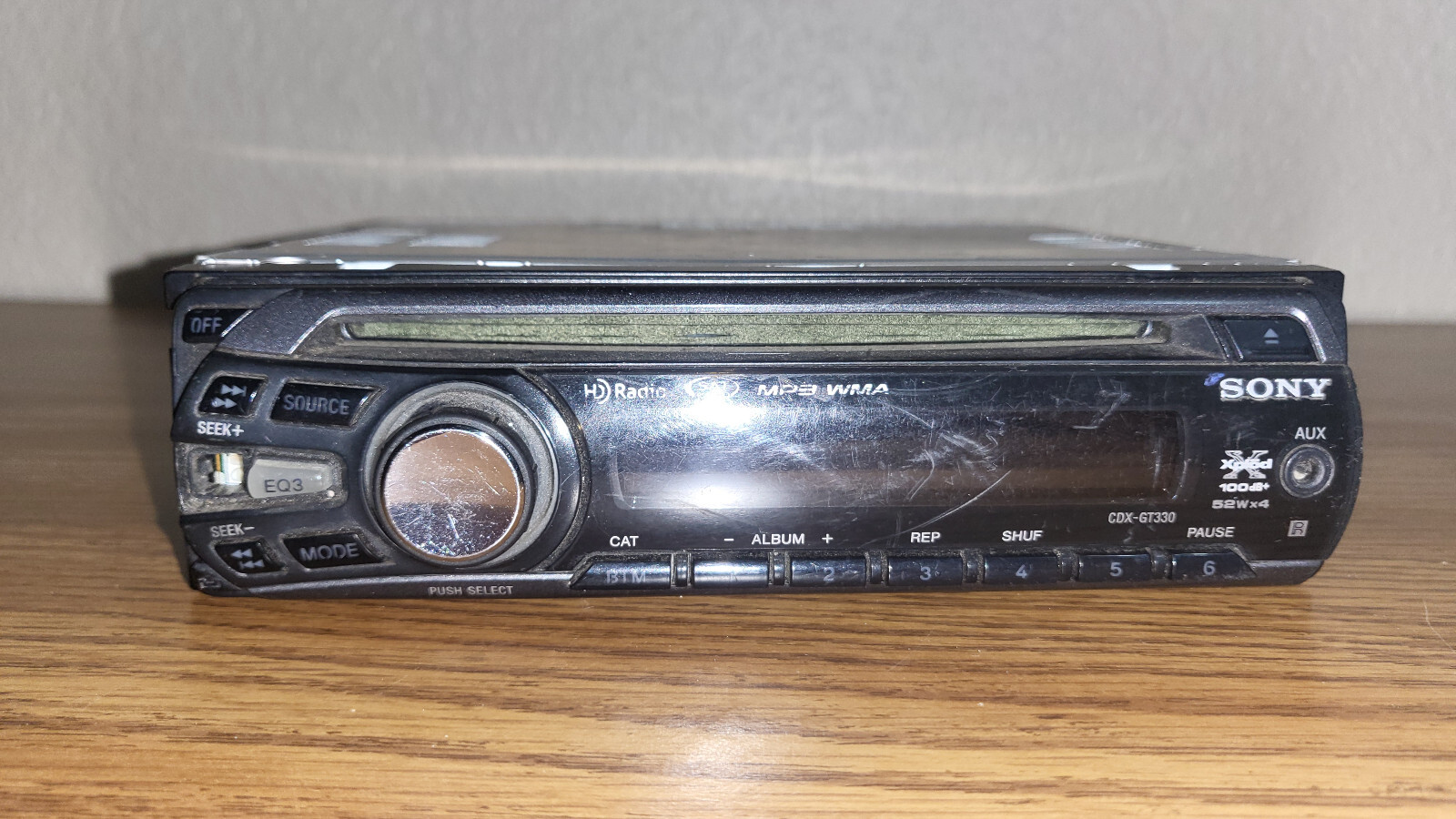 Sony CDX-GT330 CD Player/MP3 In Dash Receiver