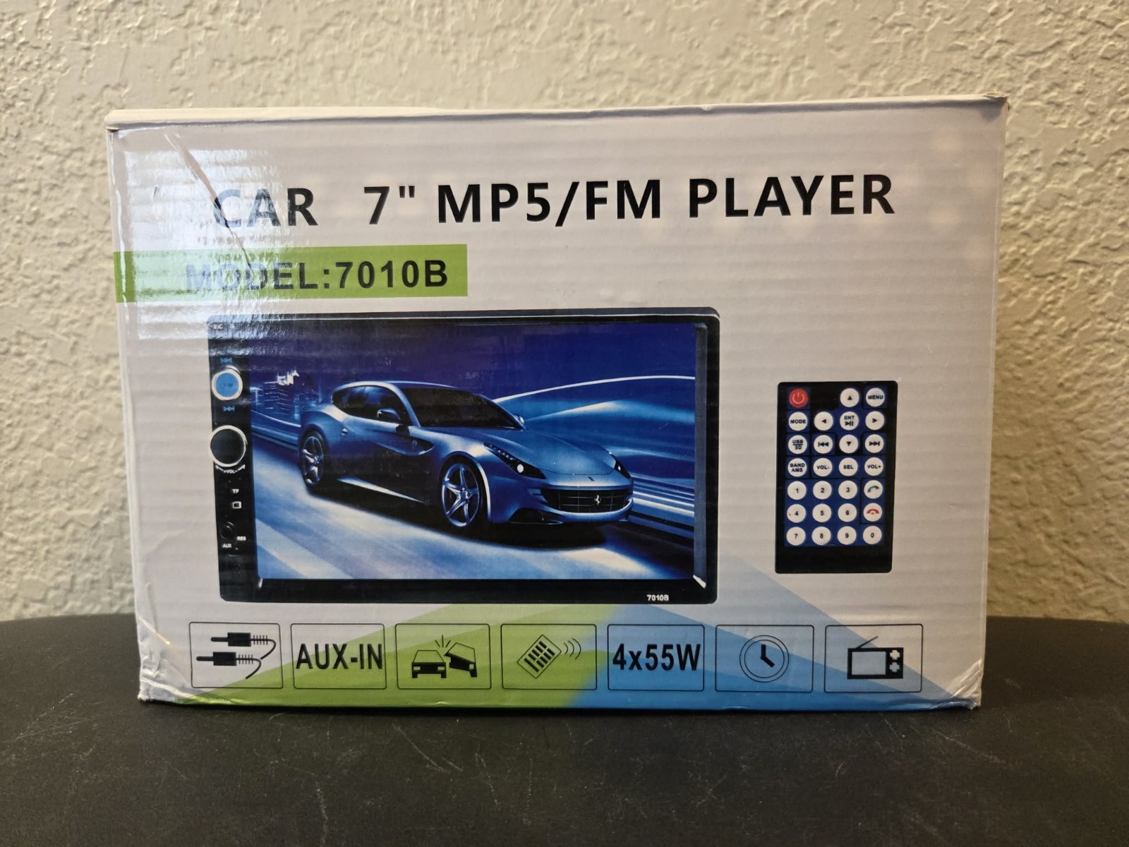 Unbranded 7018B 2 DIN Digital Media Receiver Touchscreen Bluetooth Equalizer