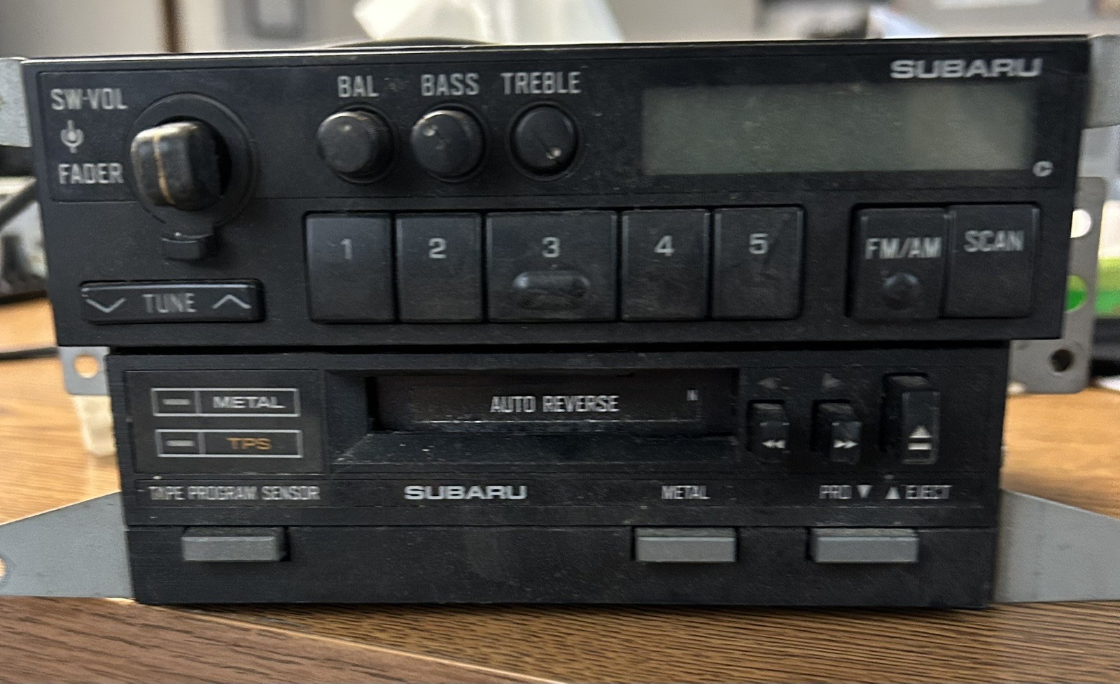 1990’s Or Early 2000’s Subaru Factory Radio Cassette Player.