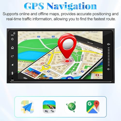 4+64G Car Radio for Scion xB 2004-2015, tC 2005-2016, 7 Inch QLED Touch Screen