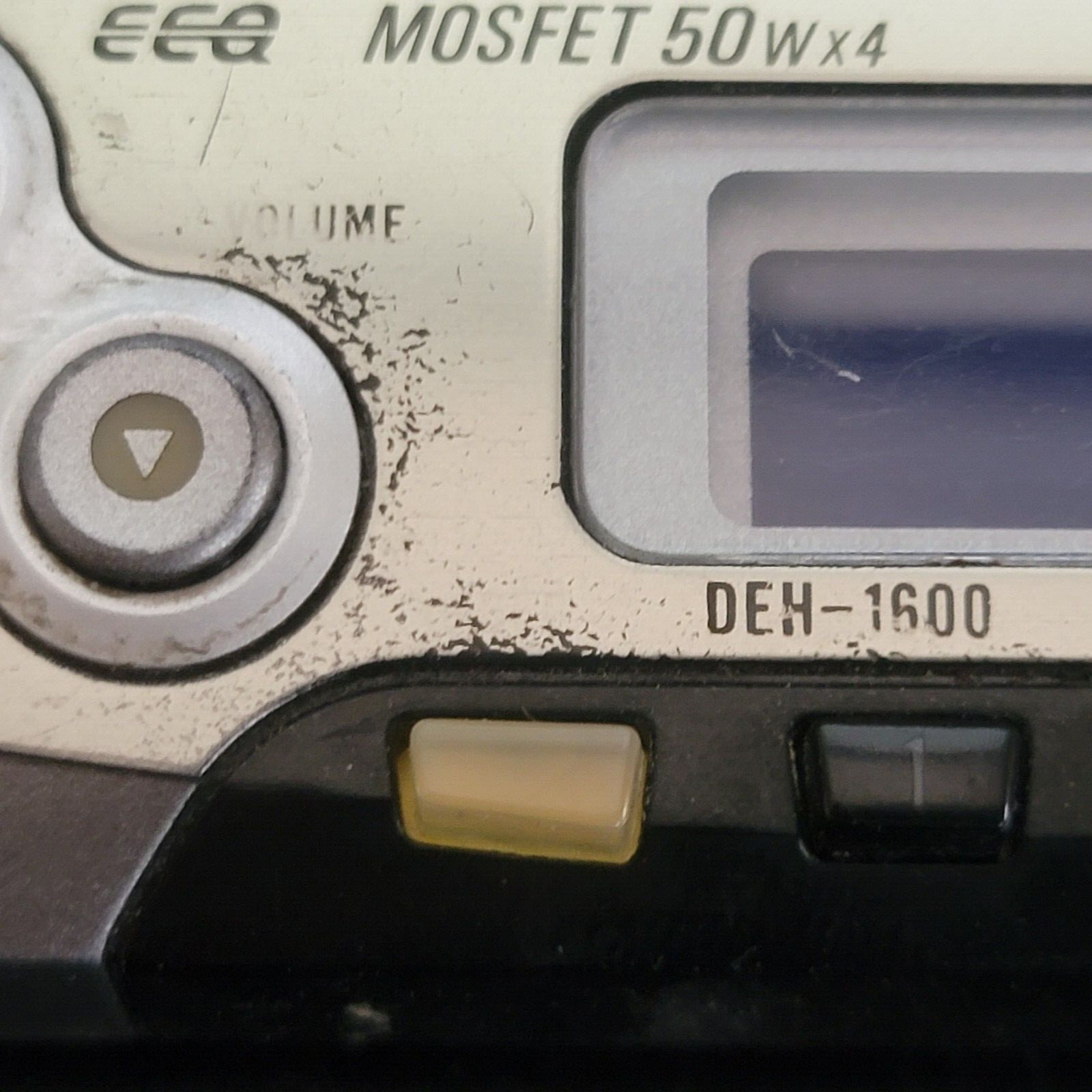 PIONEER DEH-1600 Super Tuner Car Stereo Detachable FACEPLATE ONLY