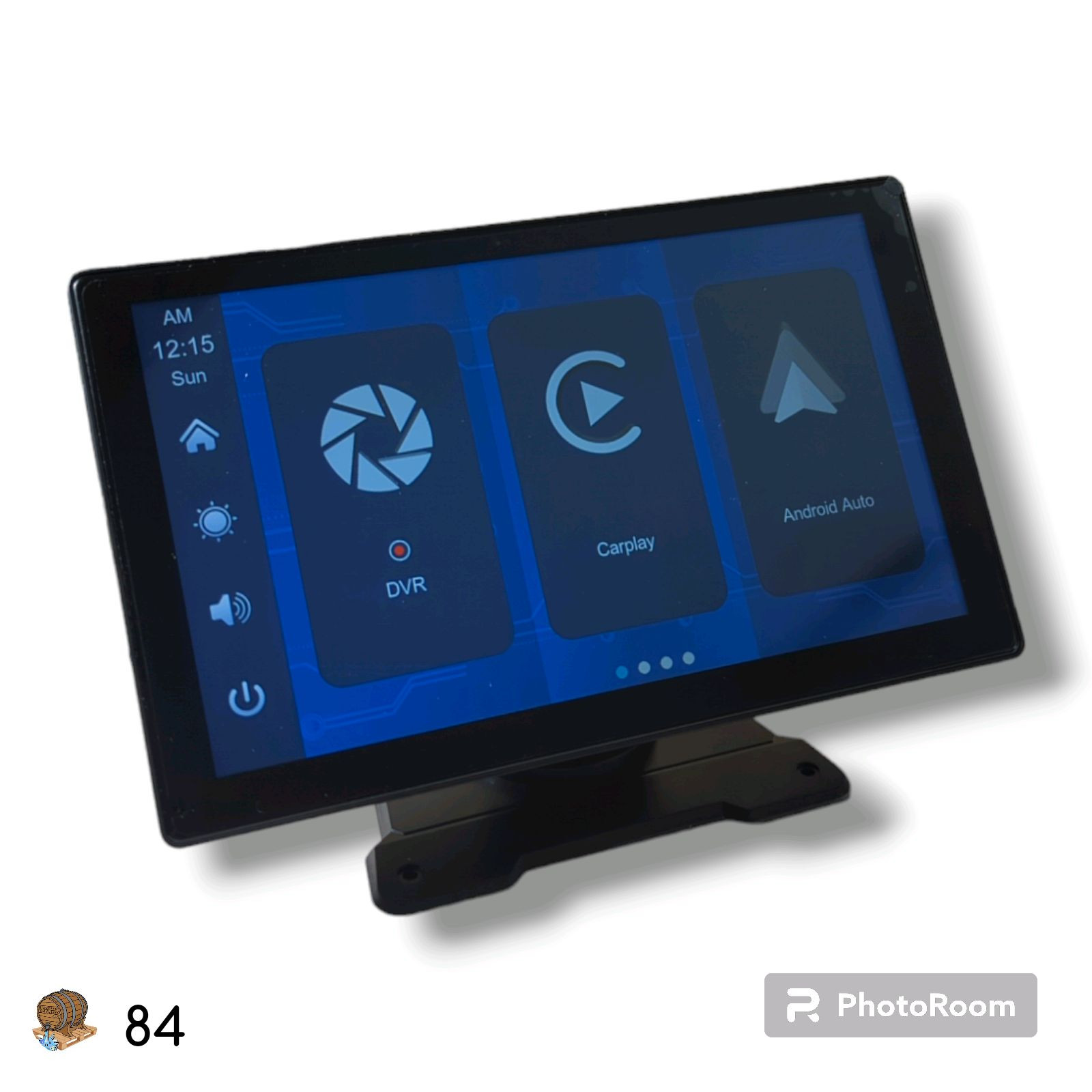 LAVIAY Dash Mount 9″ Touchscreen Car Stereo with Dual Cameras + Backup Cam