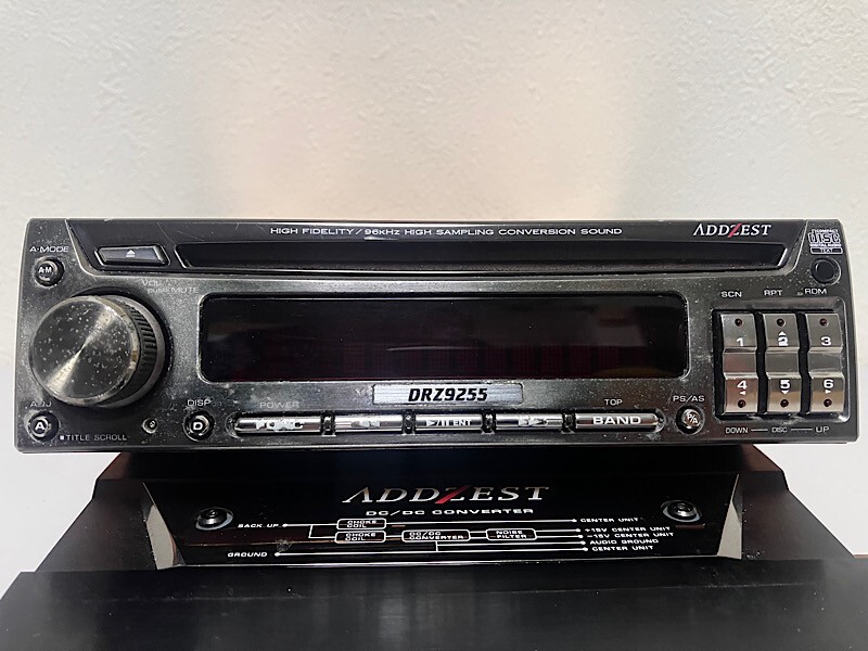 Clarion Addzest DRZ9255 Hi-end CD Player In Dash Receiver Confirmed Operation