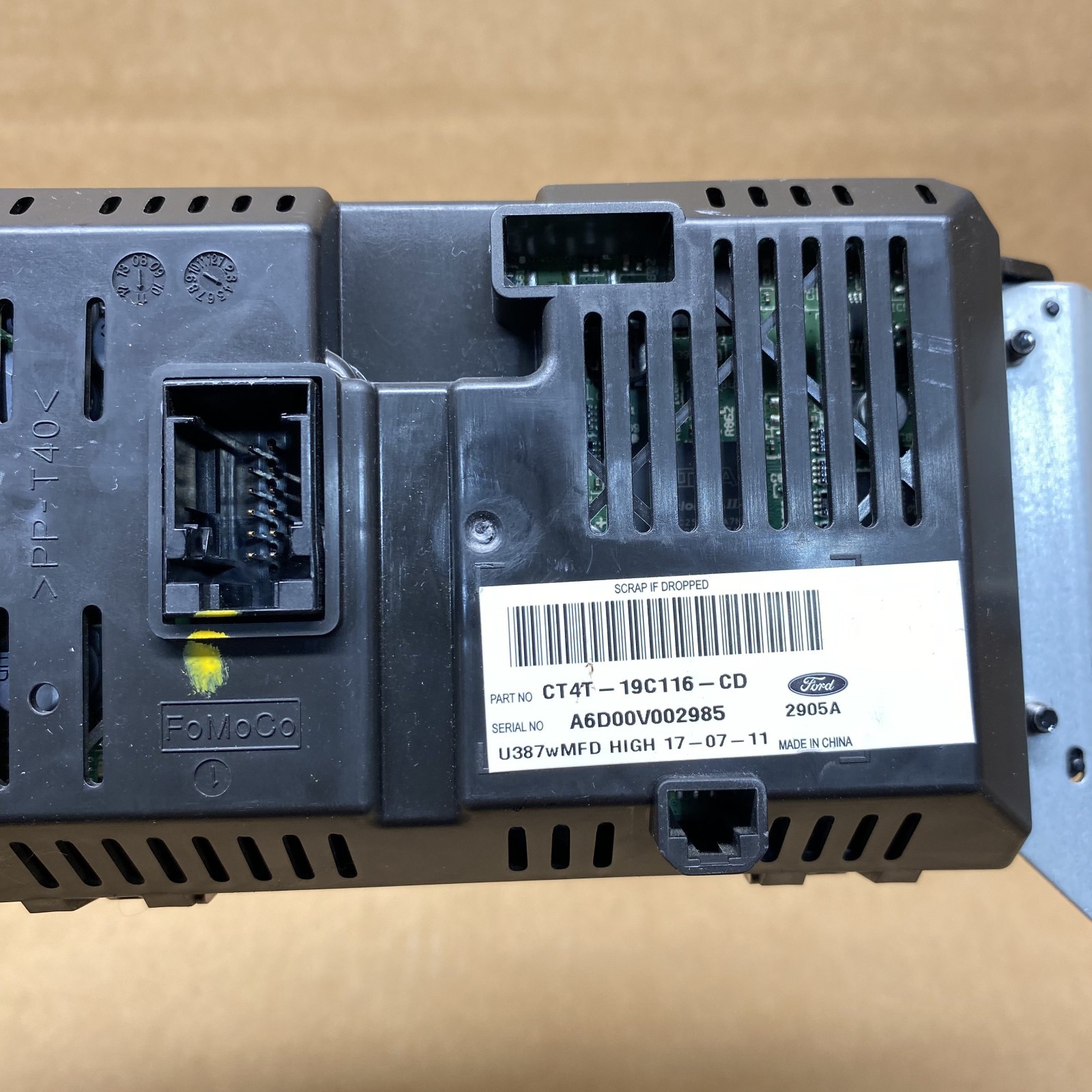 2012-2013 Ford Edge 4.2′ Radio Stereo Information Display Screen CT4T-19C116-CD