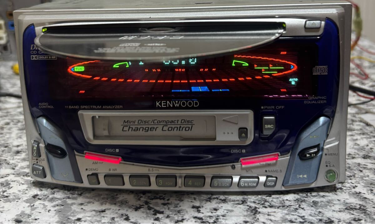 Kenwood DPX-4000V 2Din Car Audio CD Cassette Receiver 40W x 4 Working Confirmed