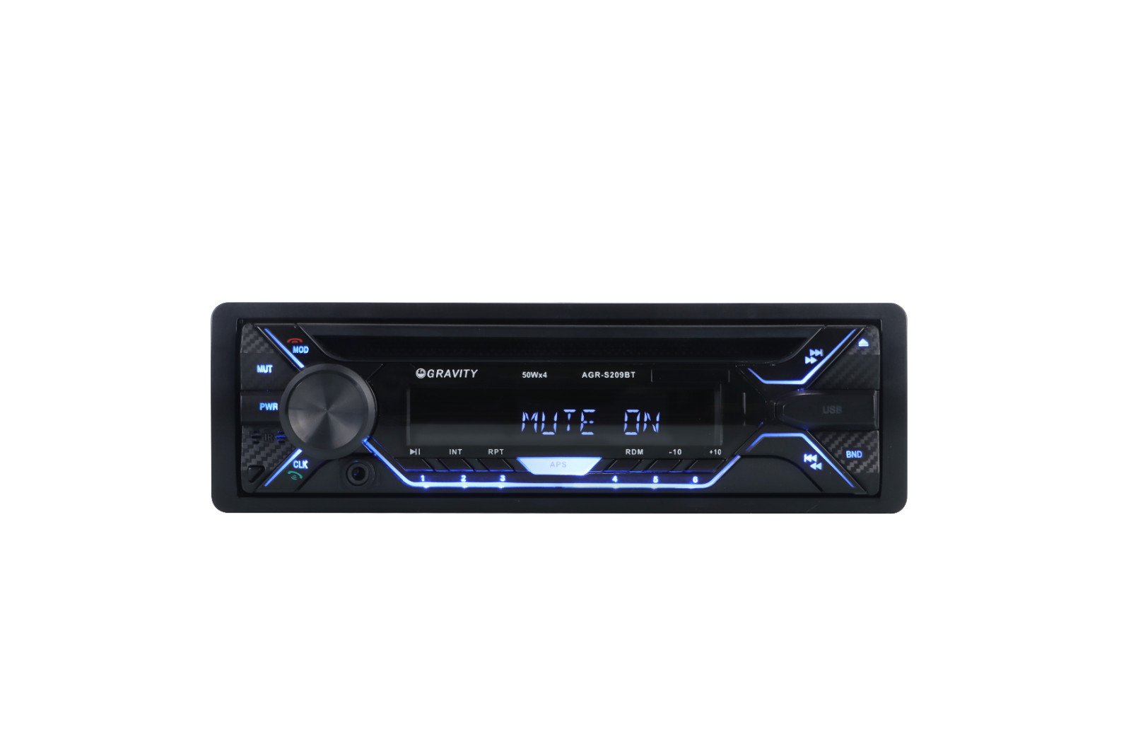 Gravity 200w Car Audio CD Player AM FM Bluetooth Receiver+ 4x Speakers 6X9 + 6×8