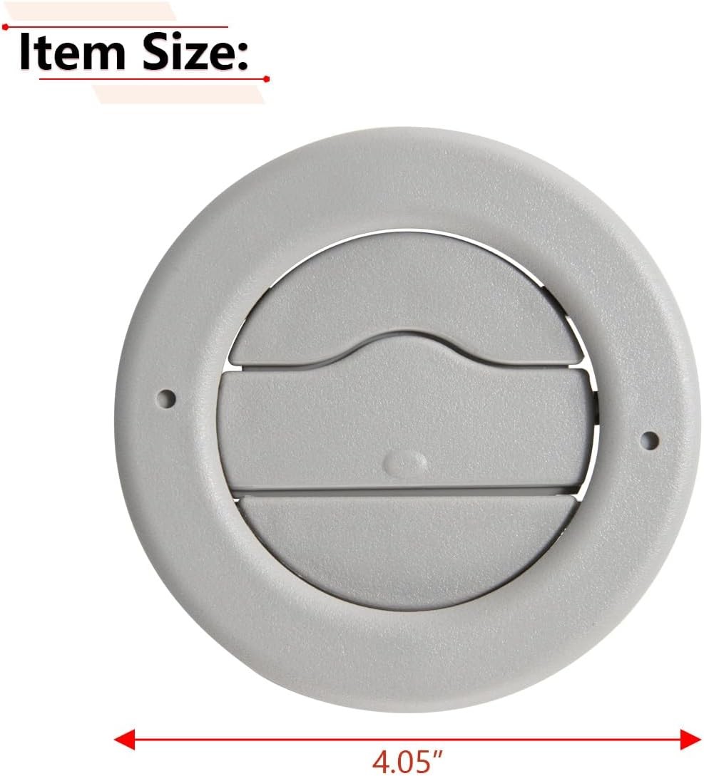 Roof Air AC Vent Compatible with Chevy Tahoe Suburban 2015 to 2020 Year, for
