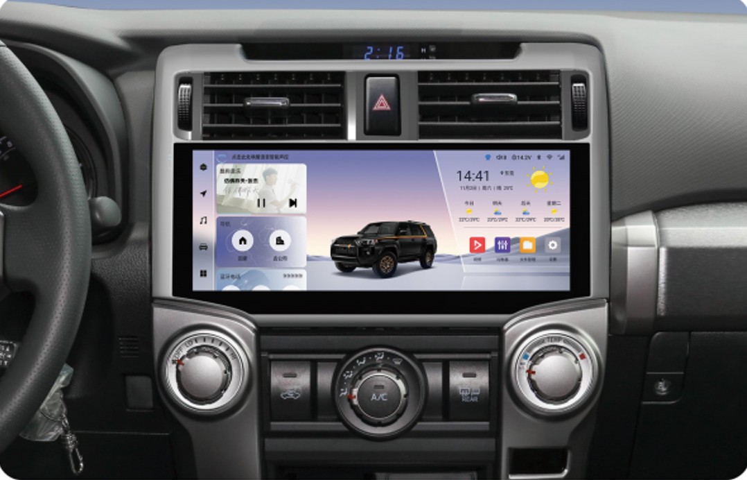 12.3″ Android 13 Car Stereo Radio Carplay GPS Navi For Toyota 4Runner 2010-2023