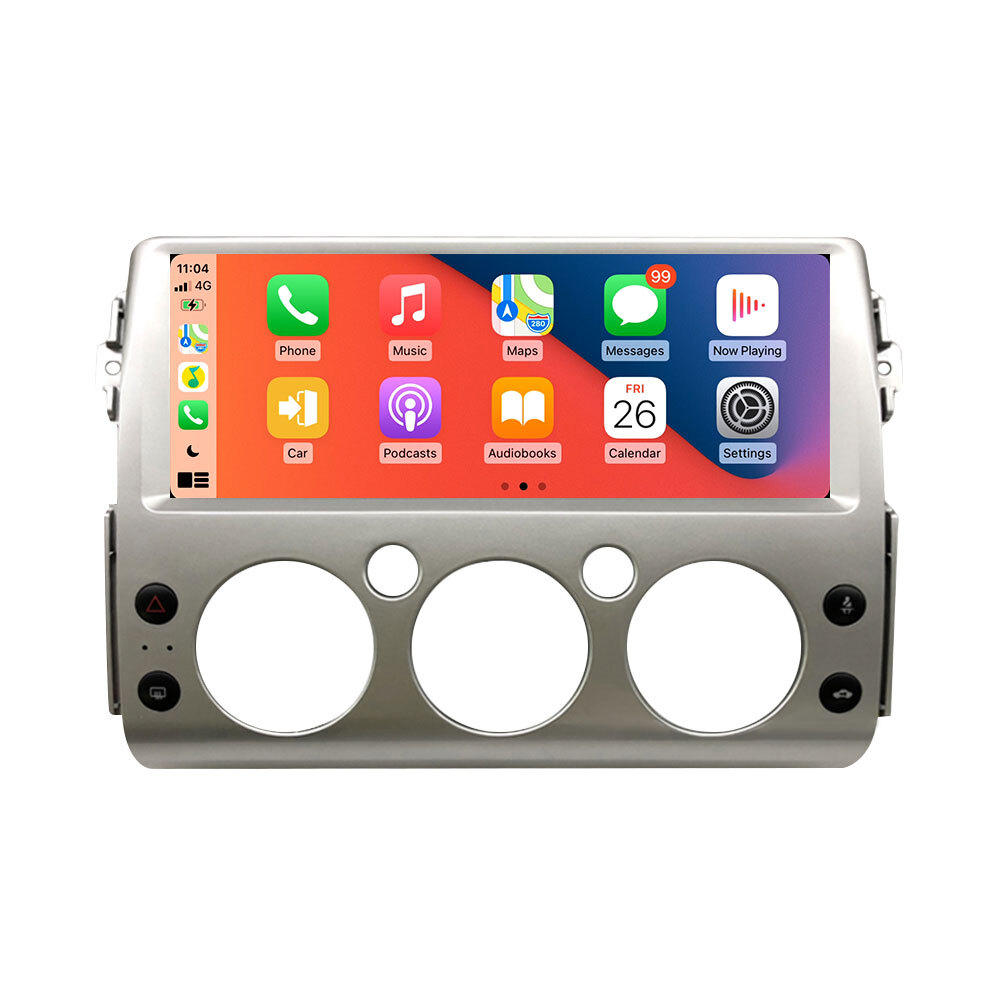 12.3Inch Car Stereo Radio For Toyota FJ Land Cruiser 2006-2022 GPS Carplay Navi