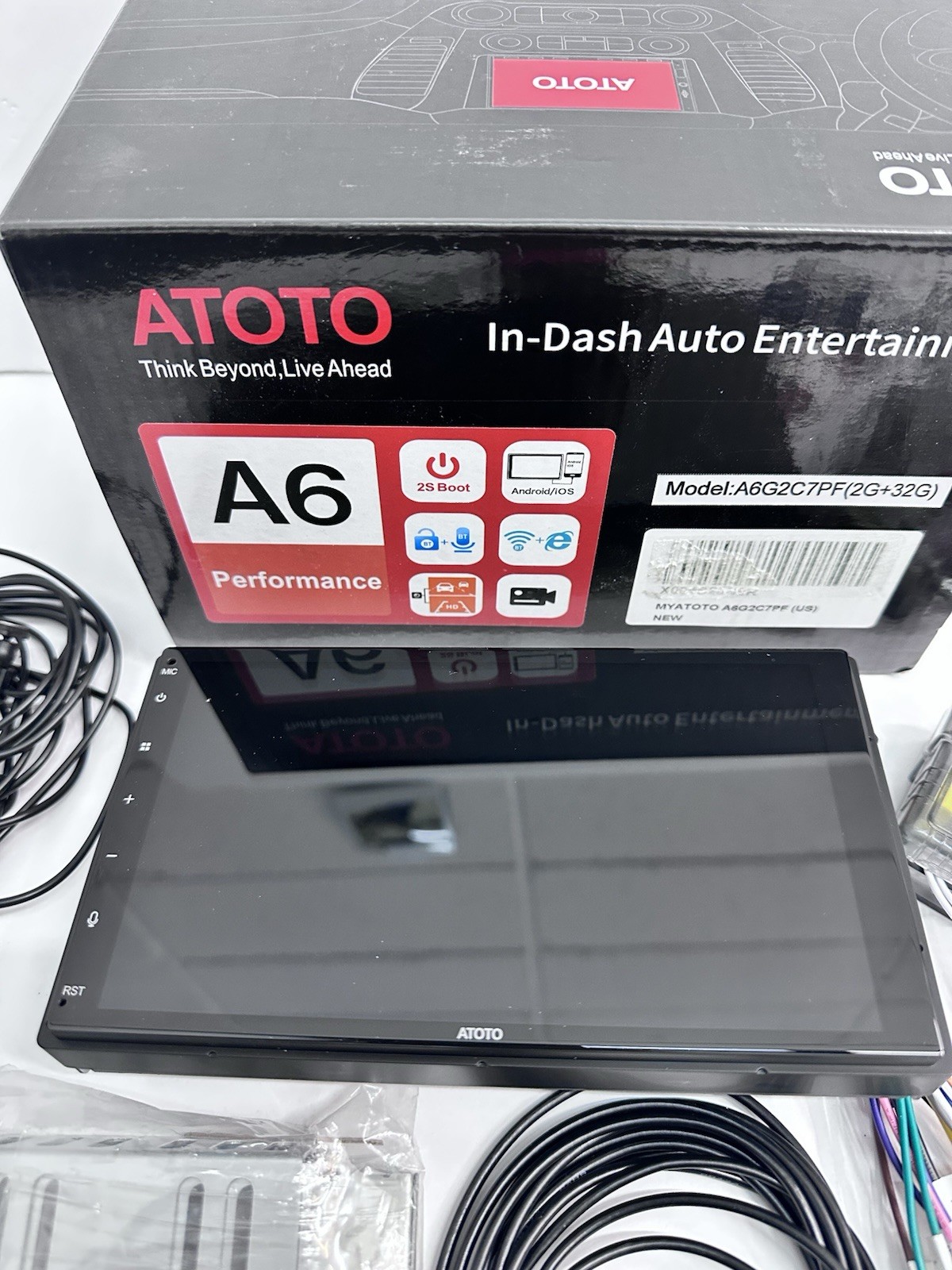 ATOTO A6g209pf Car Stereo-2+32G GPS Tracking Wireless Android Auto&CarPlay