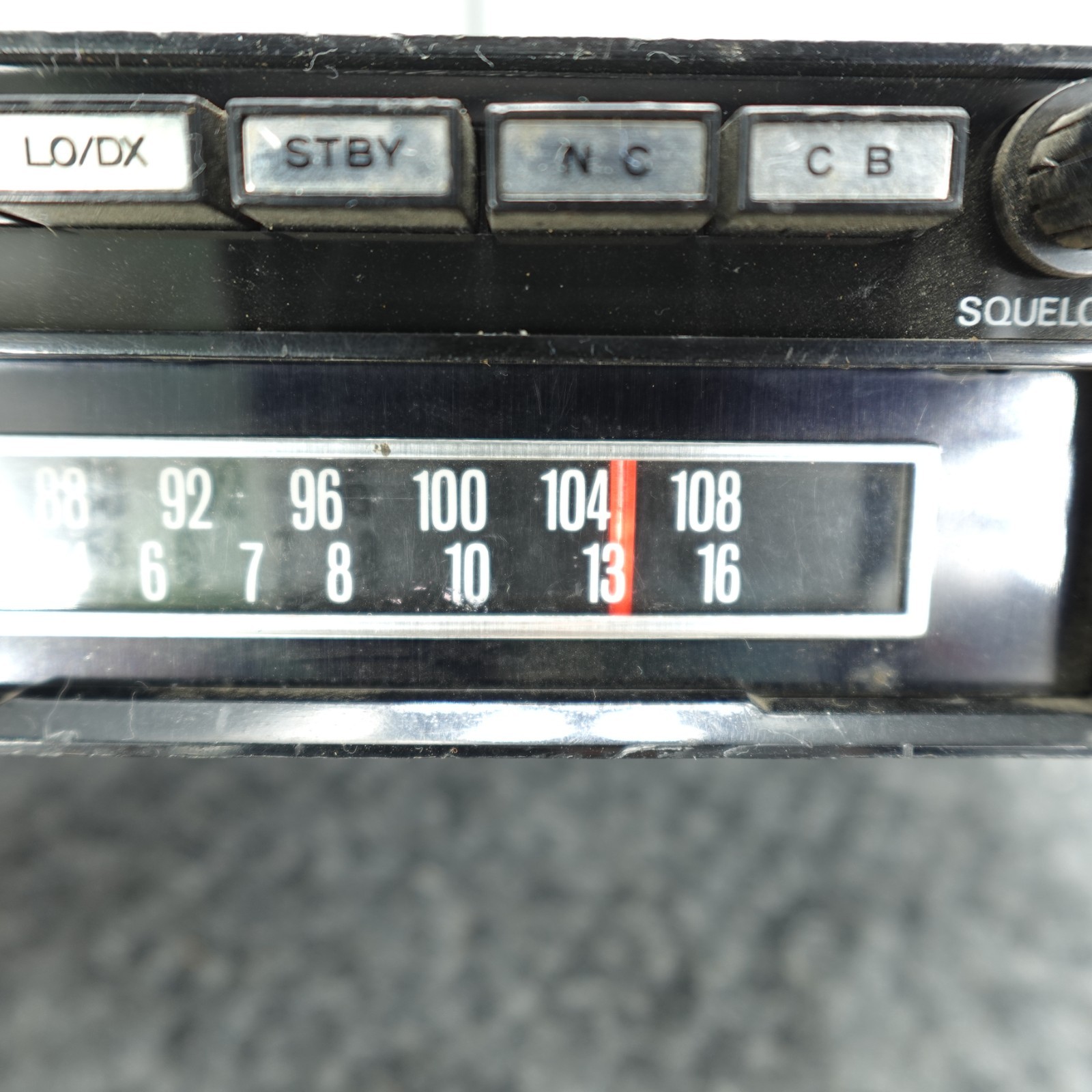 JIL 8 Track Player AM FM Radio Model 853 Combo Car Stereo Untested