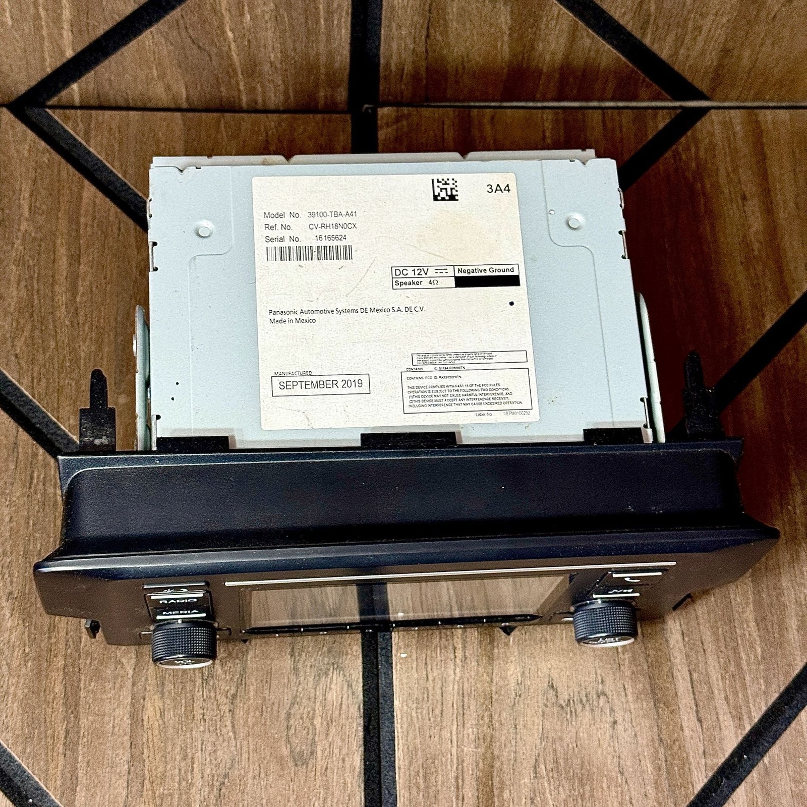 Honda Civic OEM Radio Head Unit 39100-TBA-A41