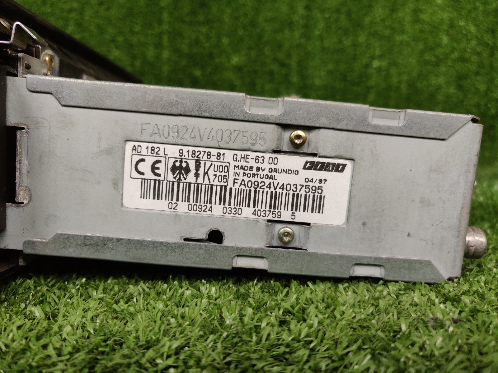 Fiat Original Car Radio 9.18278-81 91827881 Oem Genuine Part