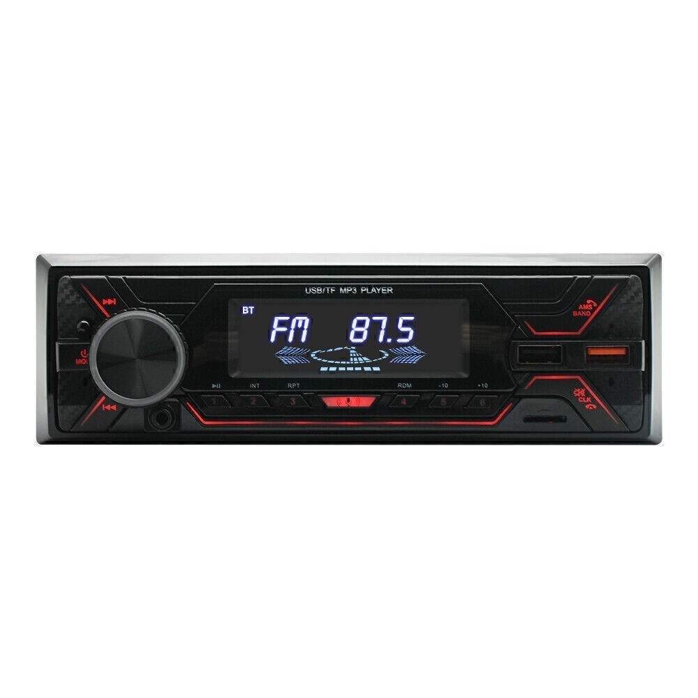 Bluetooth Car Stereo Audio In-Dash FM Aux Input Receiver SD USB MP3 Radio Player