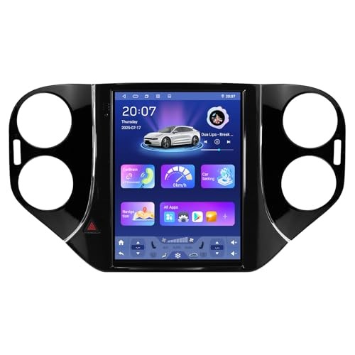 Android 14 Car Stereo for VW Tiguan 1NF (2007-2016), 8Core 4G+64G GPS