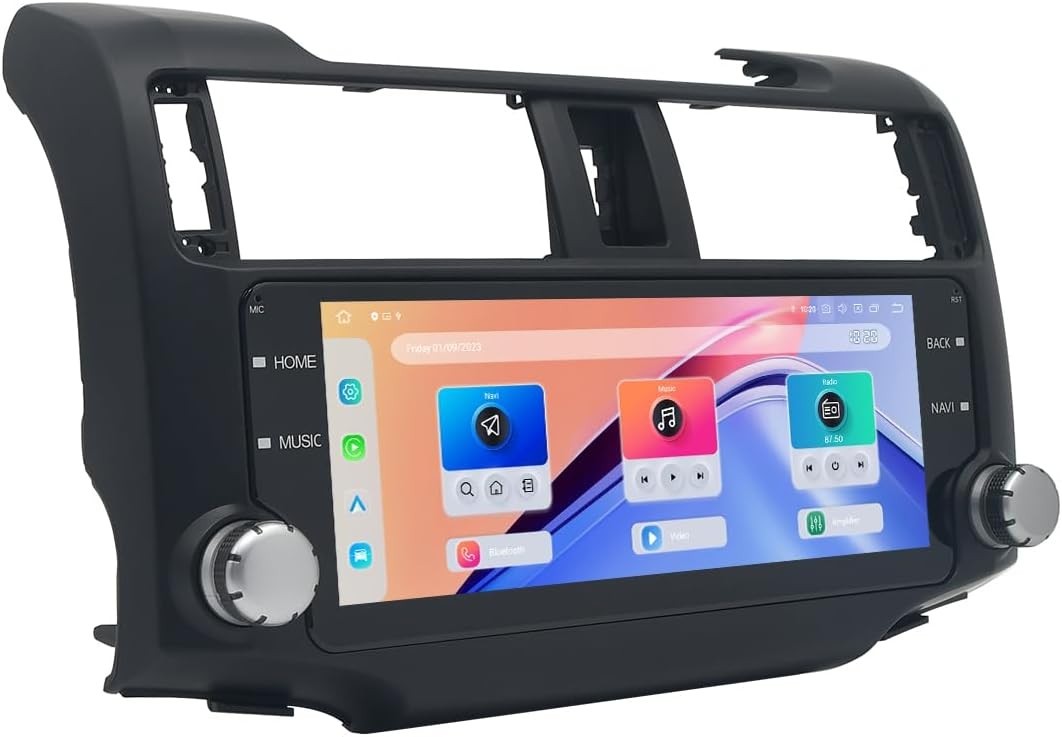 Dasaita 10.25″ Car Radio 2K Screen for Toyota 4Runner 2010-2023 Navi Head Unit