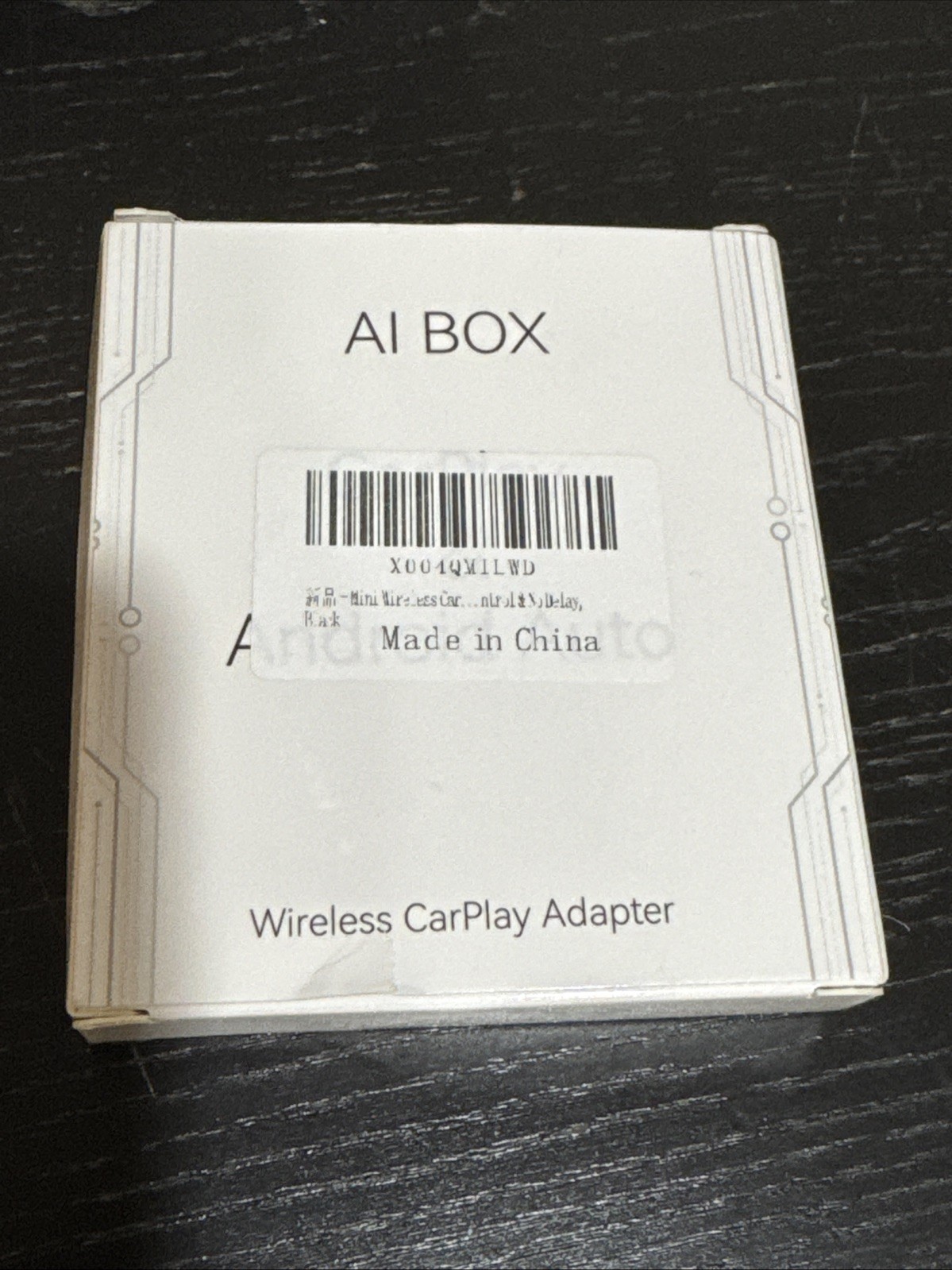 AI BOX CarPlay & Android Auto Wireless Carplay Adapter