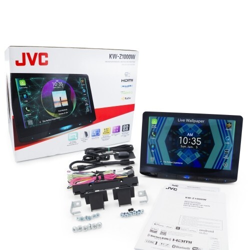 JVC KW-Z1000W 10.1 Inch Digital Multimedia Receiver Wireless Apple Android