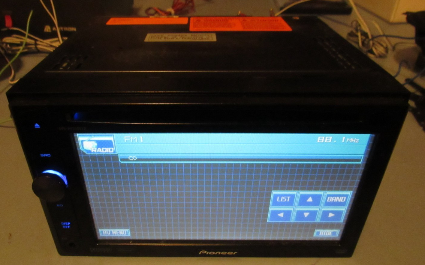 Pioneer AVH-P4000DVD AM FM CD DVD Car Stereo Remote Digital Display Parts Only