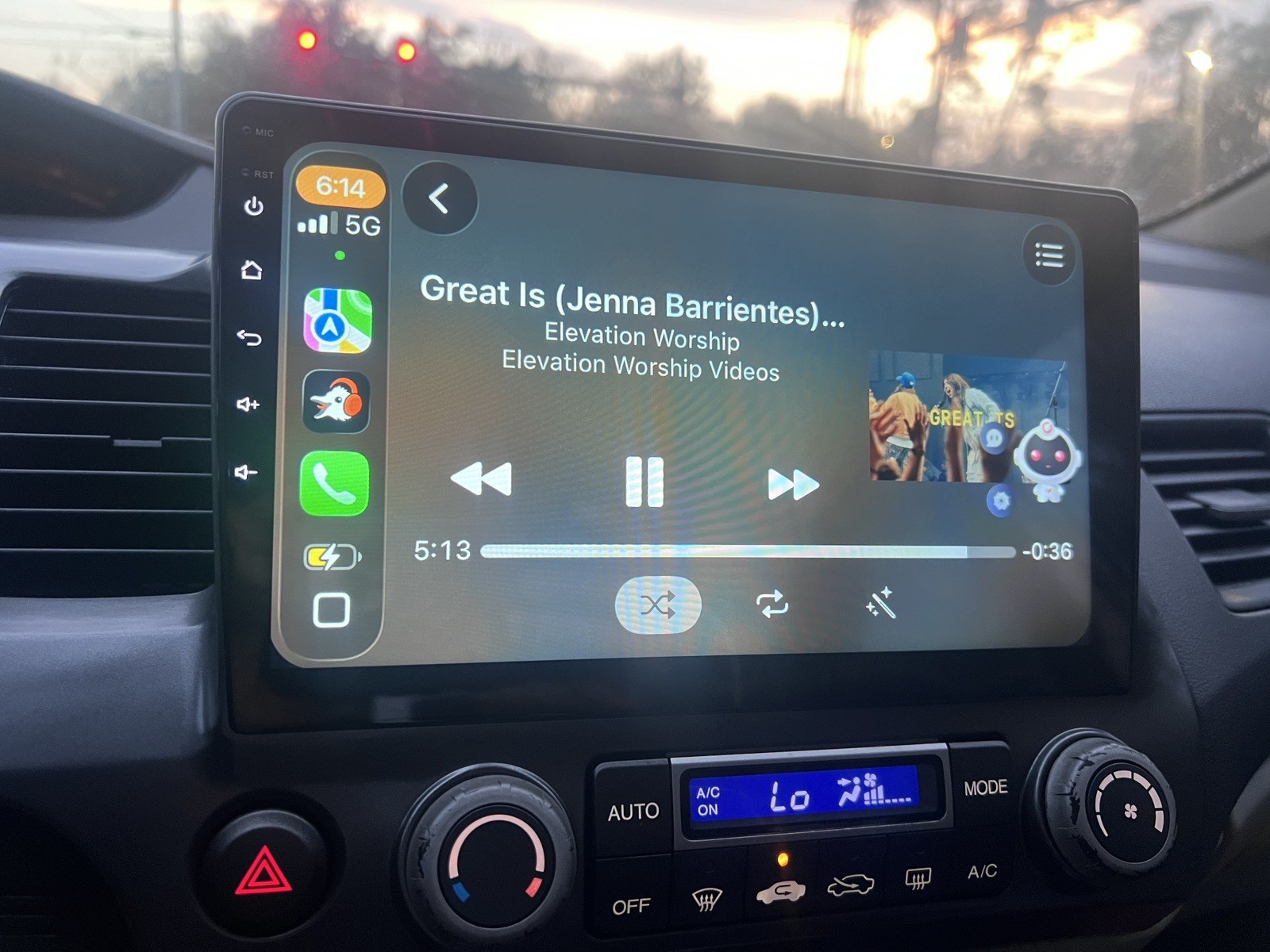 Honda Civic 2006-2011 CarPlay Android Auto 10.1” Radio GPS Bluetooth Cam
