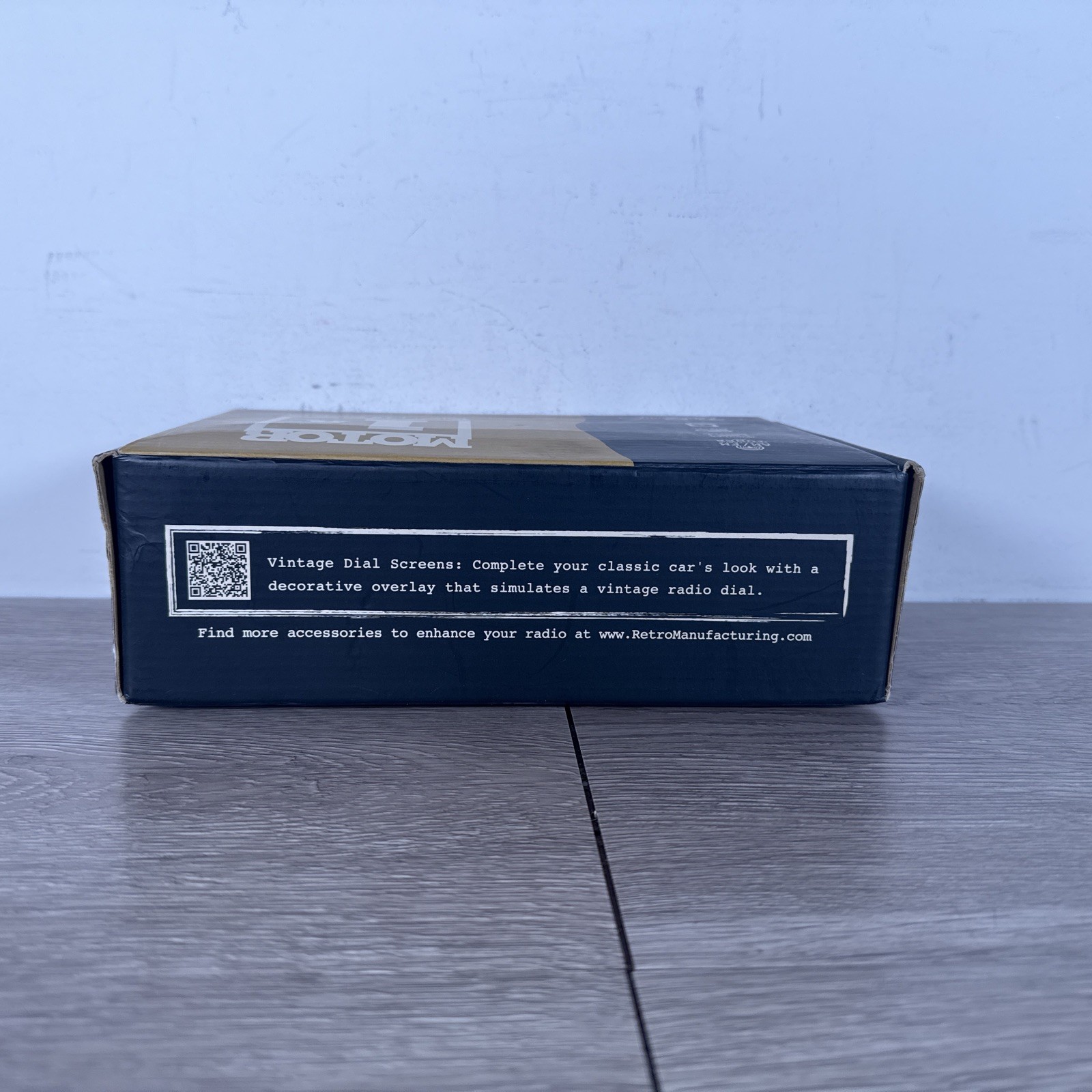 New! Retro Sound Motor 1A 18 Watts x4 Built In Amp Classic Style Car Stereo